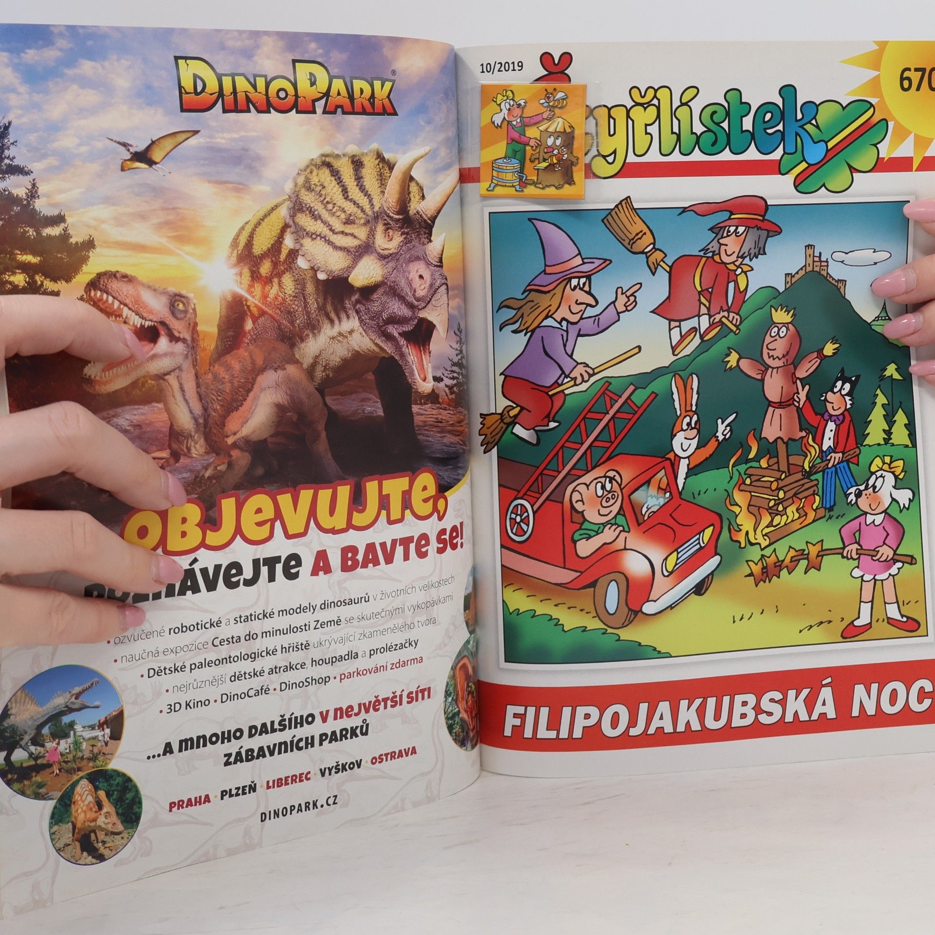 Jaroslav Němeček Čtyřlístek dvojčíslo 9-10/2019. Čertovské tetování