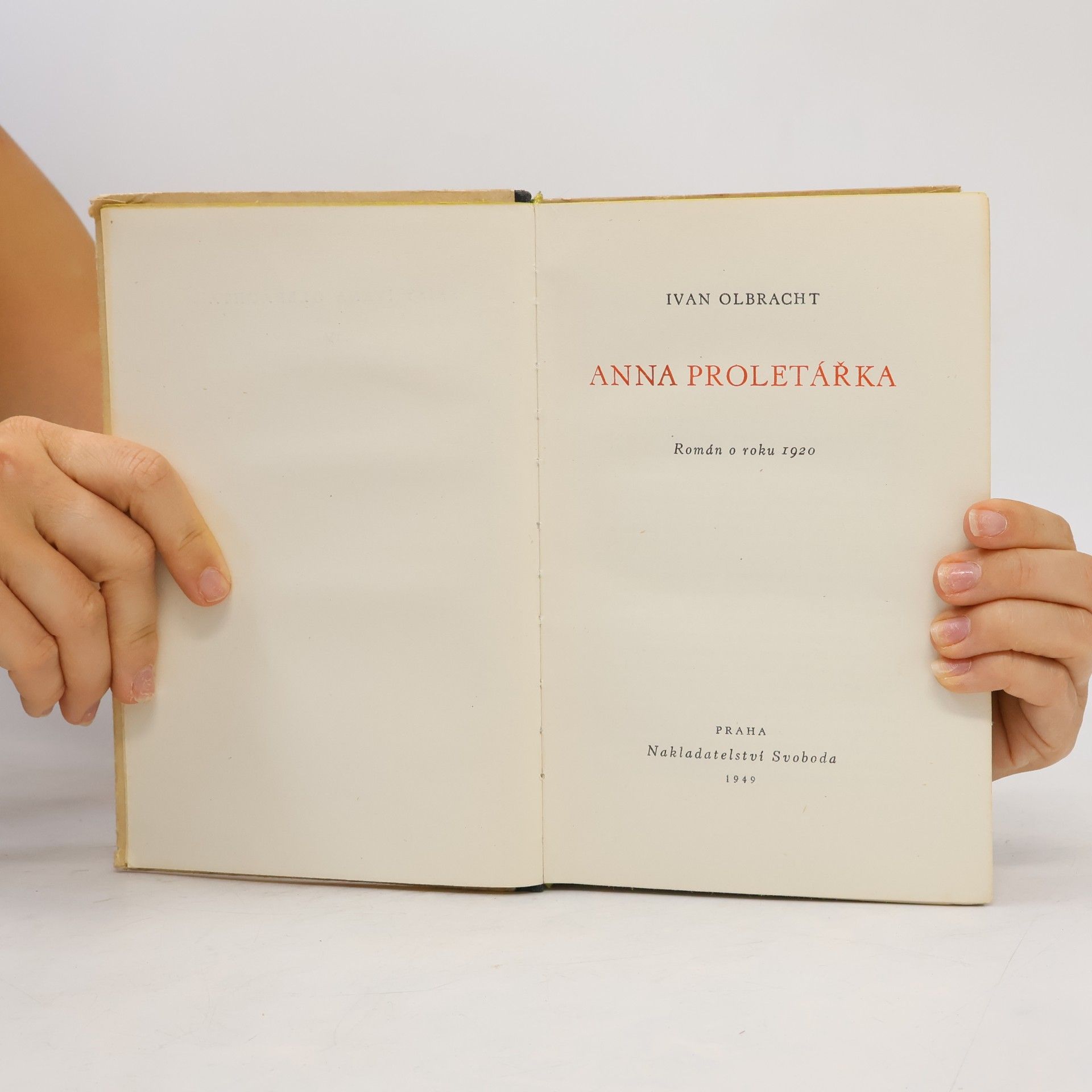 Ivan Olbracht Anna proletářka