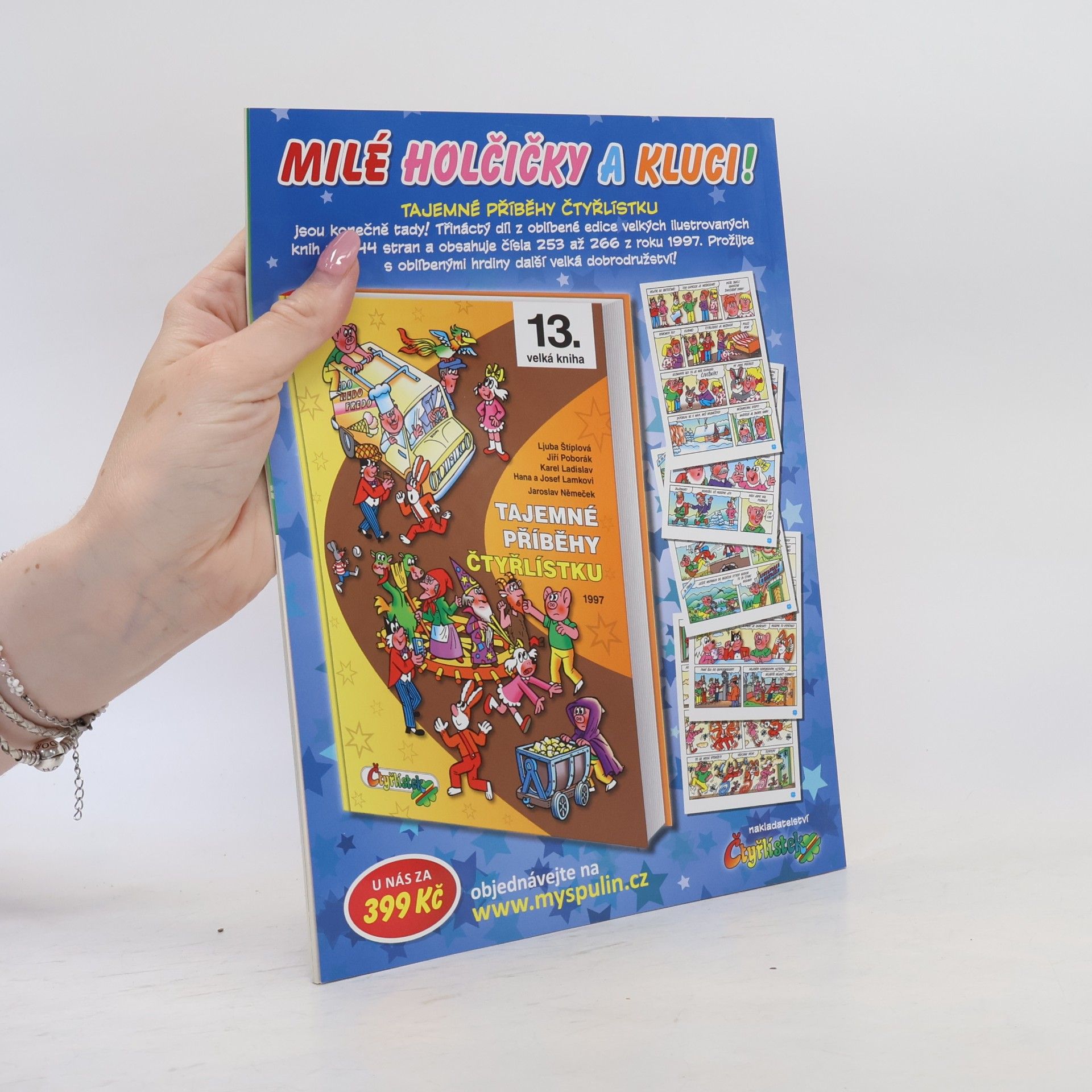 Autorenkollektiv Čtyřlístek 579-580, 19-20/2014. Hračky z půdy