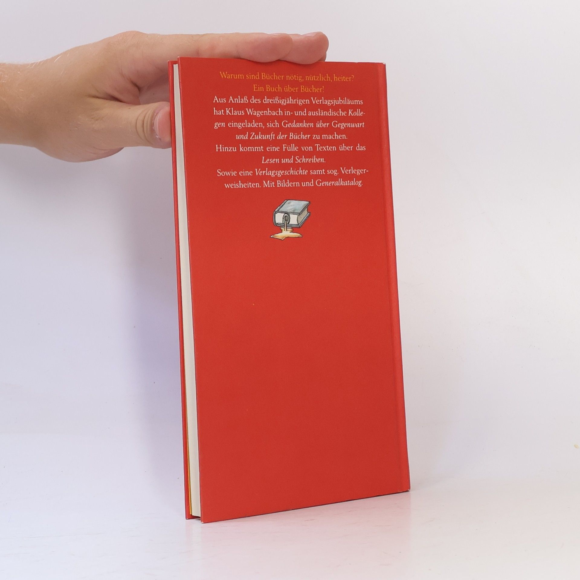 Klaus Wagenbach Wieso Bücher?