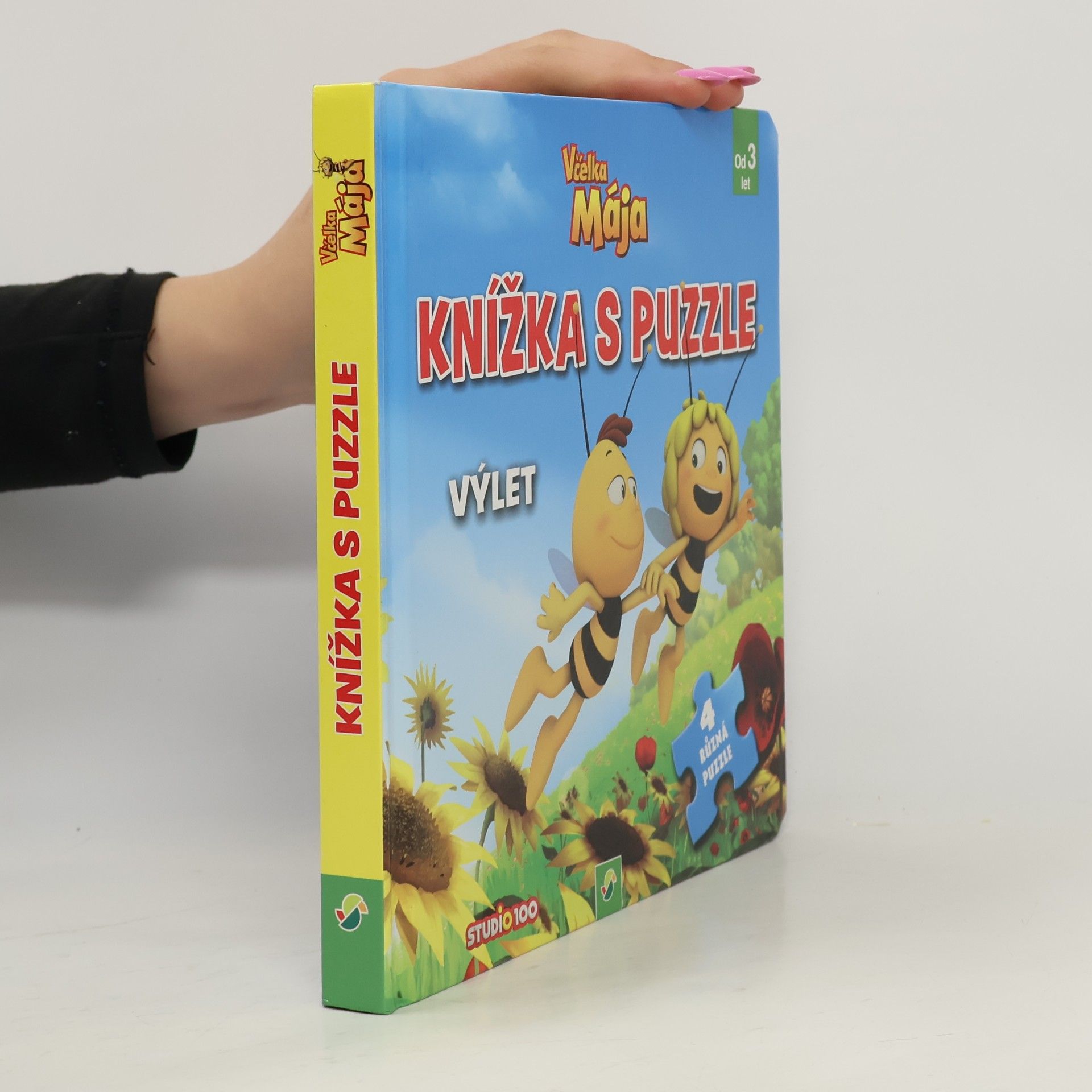 Kolektív autorov Včelka Mája: knížka s puzzle