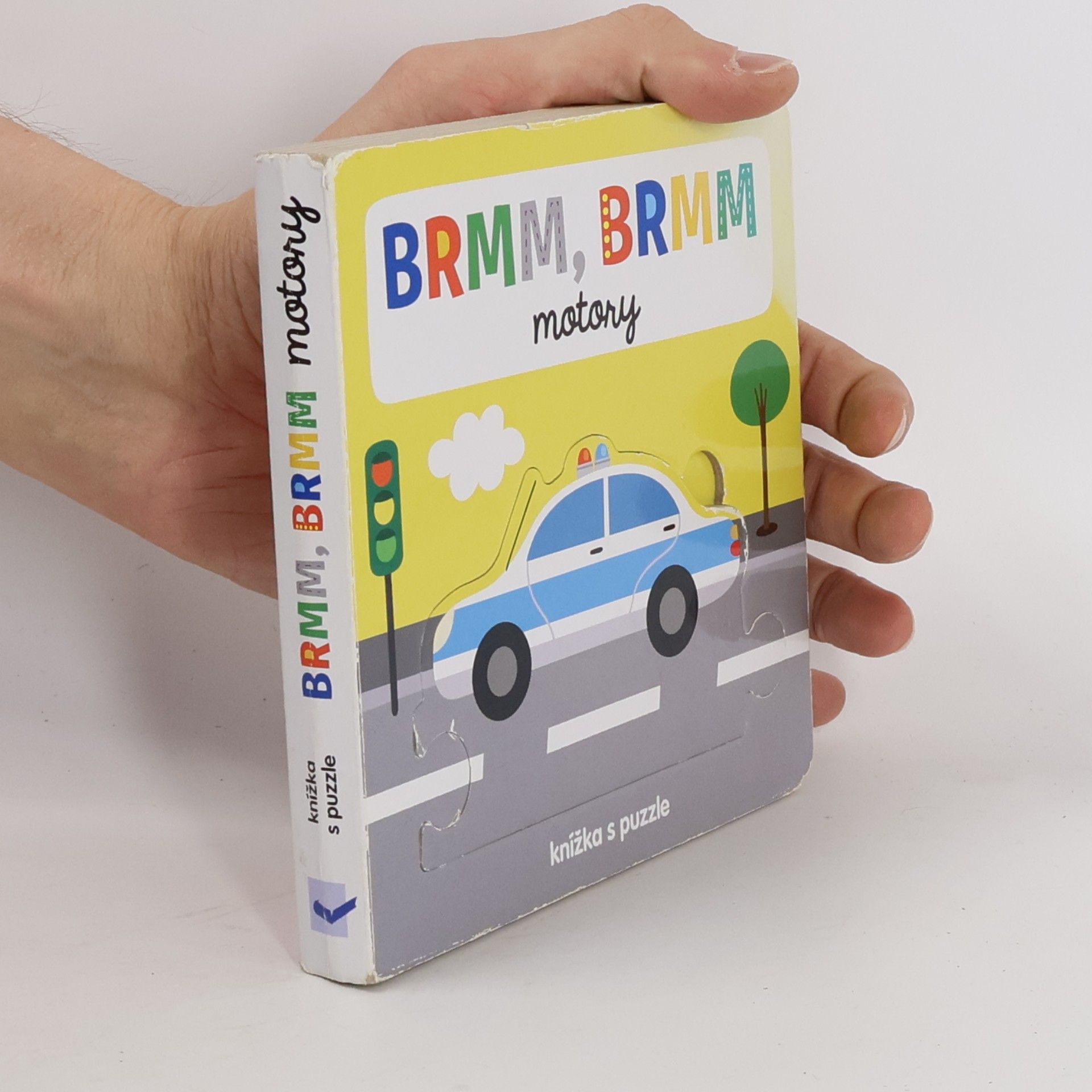 Beatrice Tinarelli Brmm, brmm motory - Knížka s puzzle
