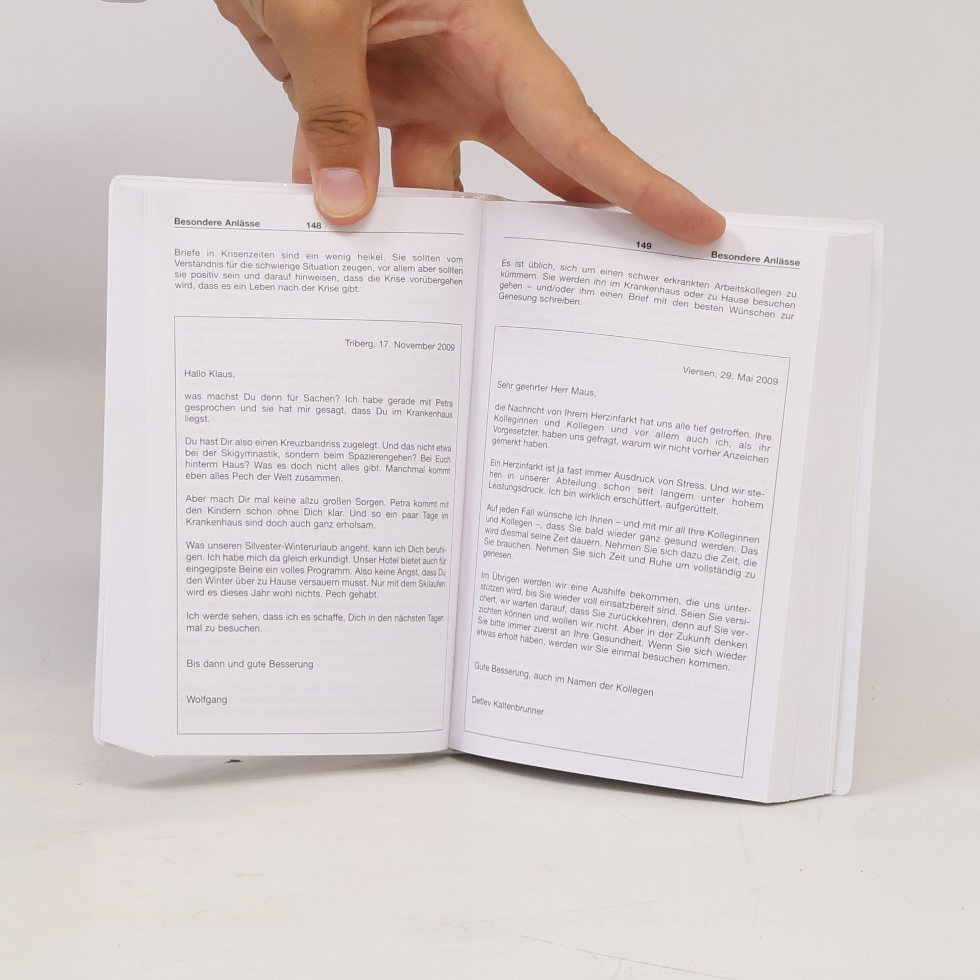 Wolfgang Walter Menzel Handbuch Korrespondenz