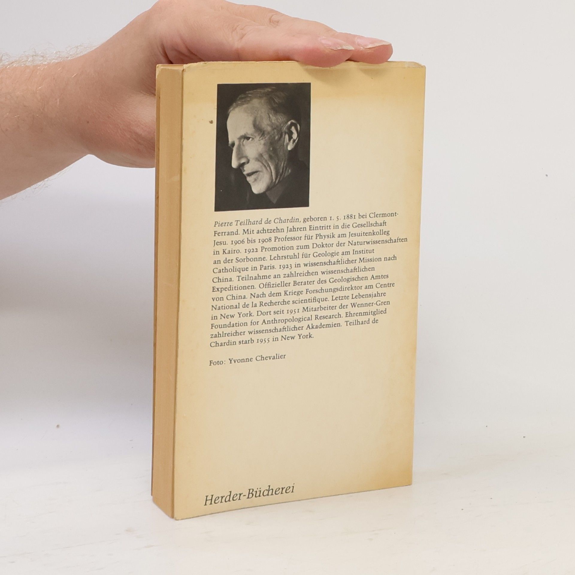 Pierre Teilhard de Chardin Geheimnis und Verheißung der Erde. Reisebriefe 1923-1939