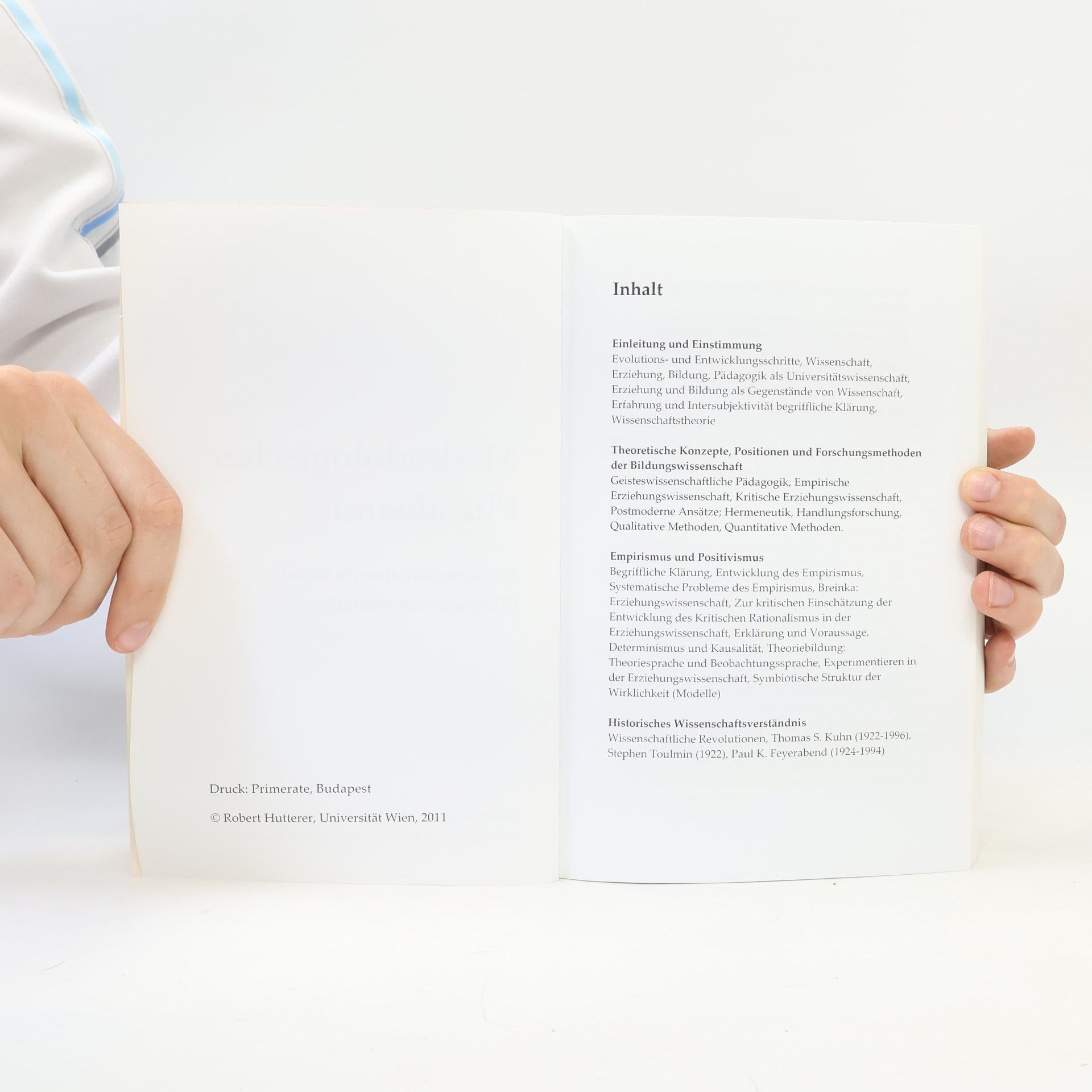 Various authors Methodologischer Pluralismus