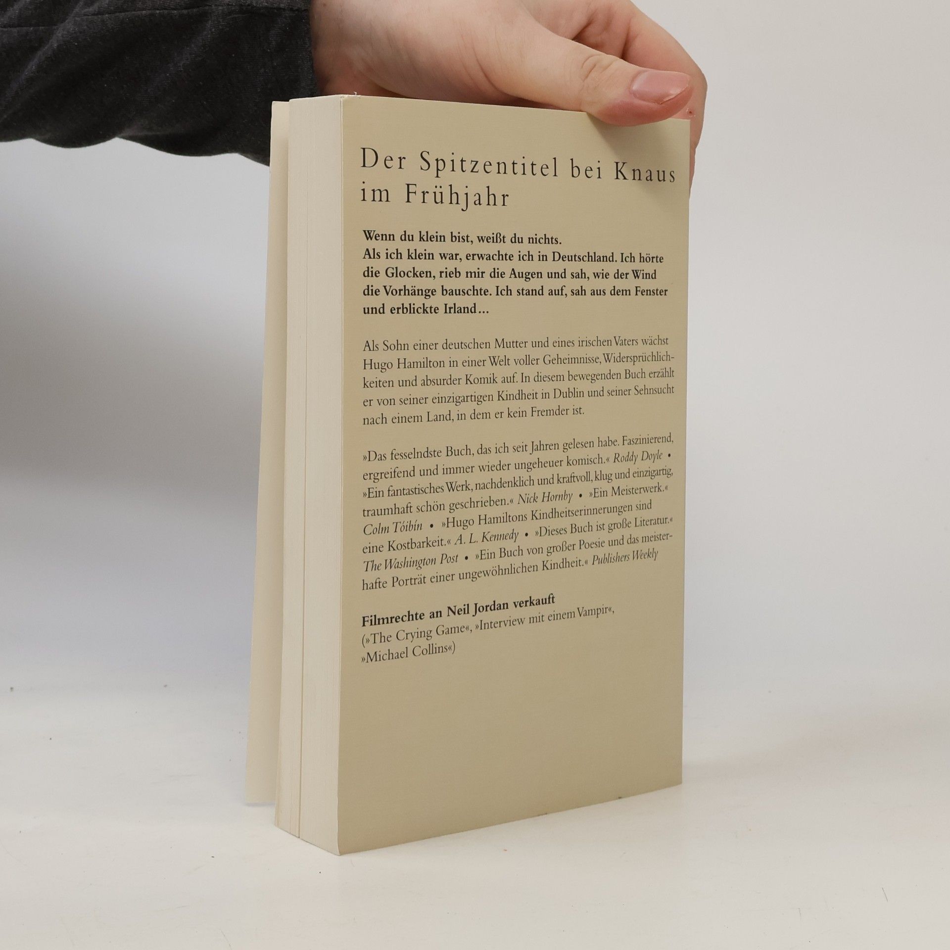 Hugo Hamilton Gescheckte Menschen
