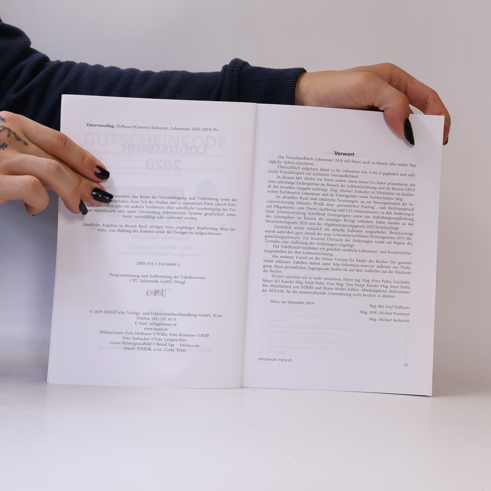 Josef Hofbauer Lohnsteuer 2020: Alles für die Lohnverrechnung von A-Z - Inklusive Online-Version!
