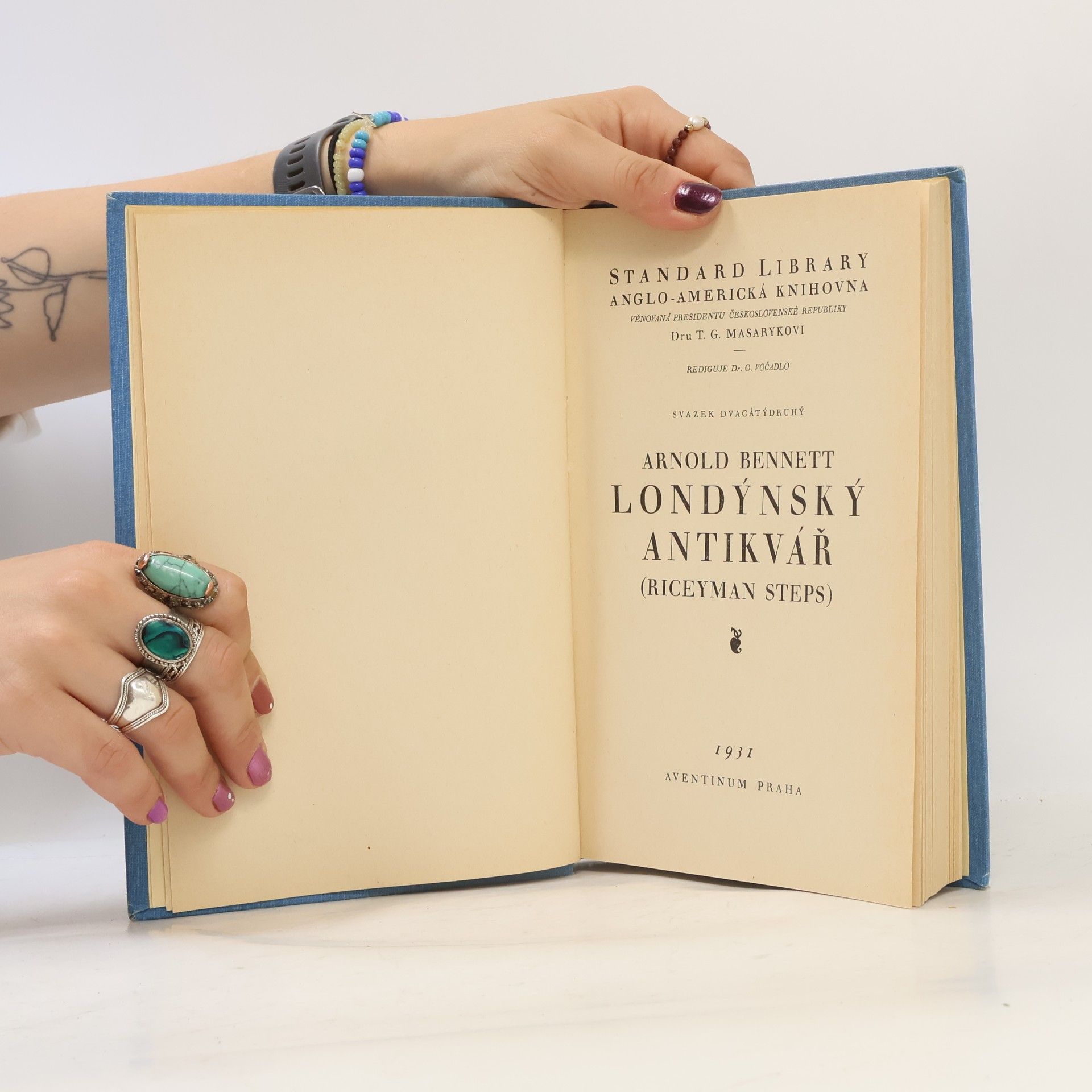 Arnold Bennett Londýnský antikvář