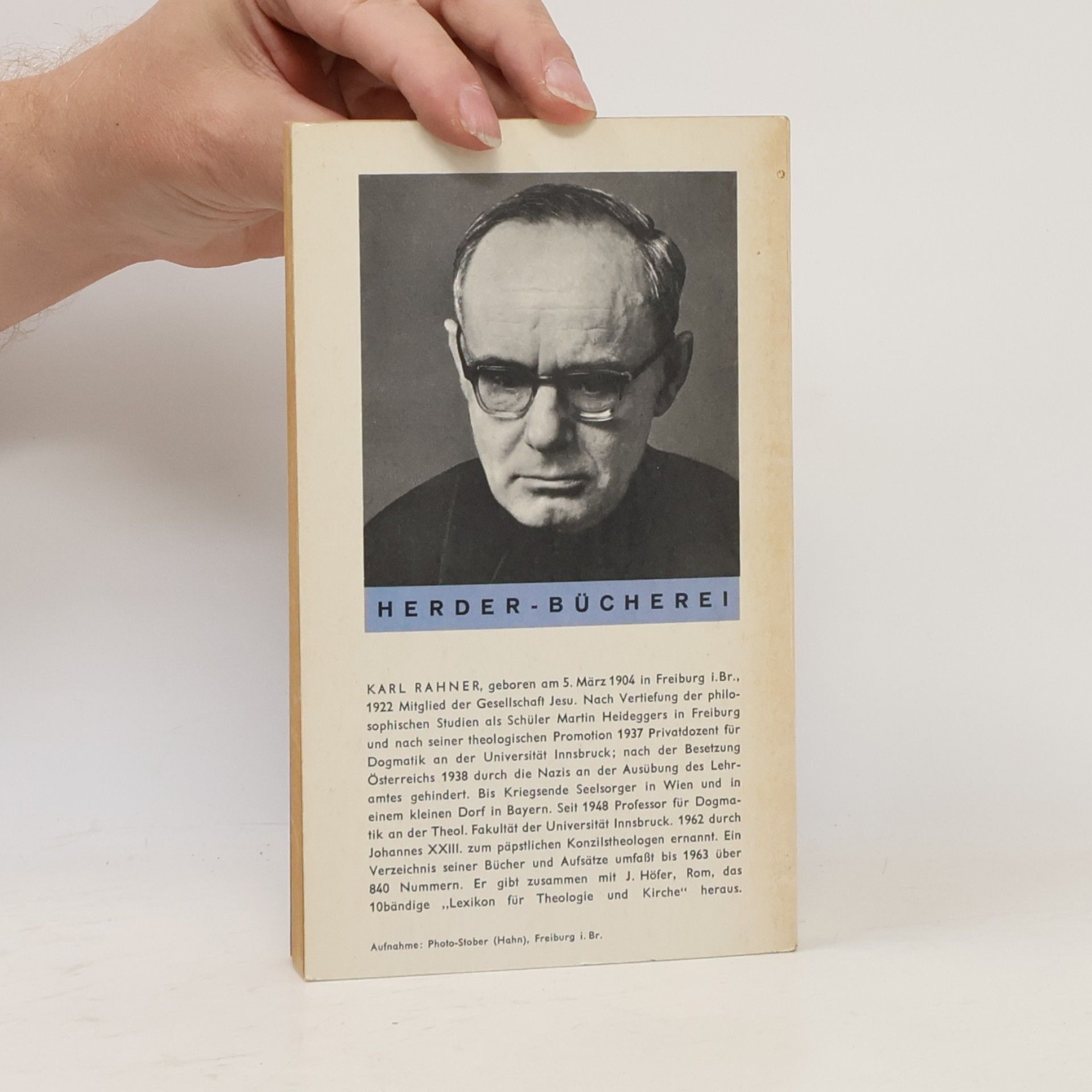 Karl Rahner Gegenwart des Christentums