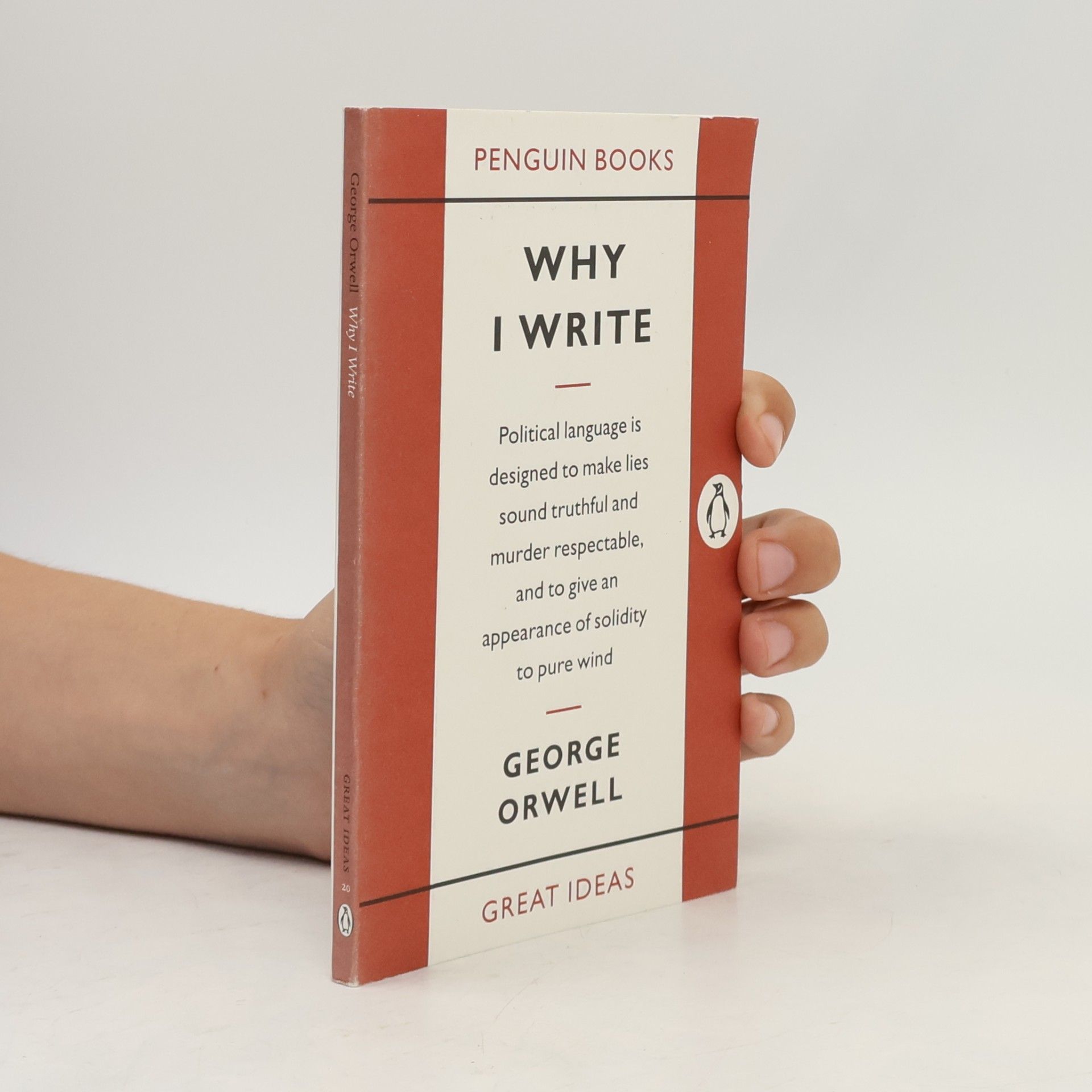 George Orwell Why I Write