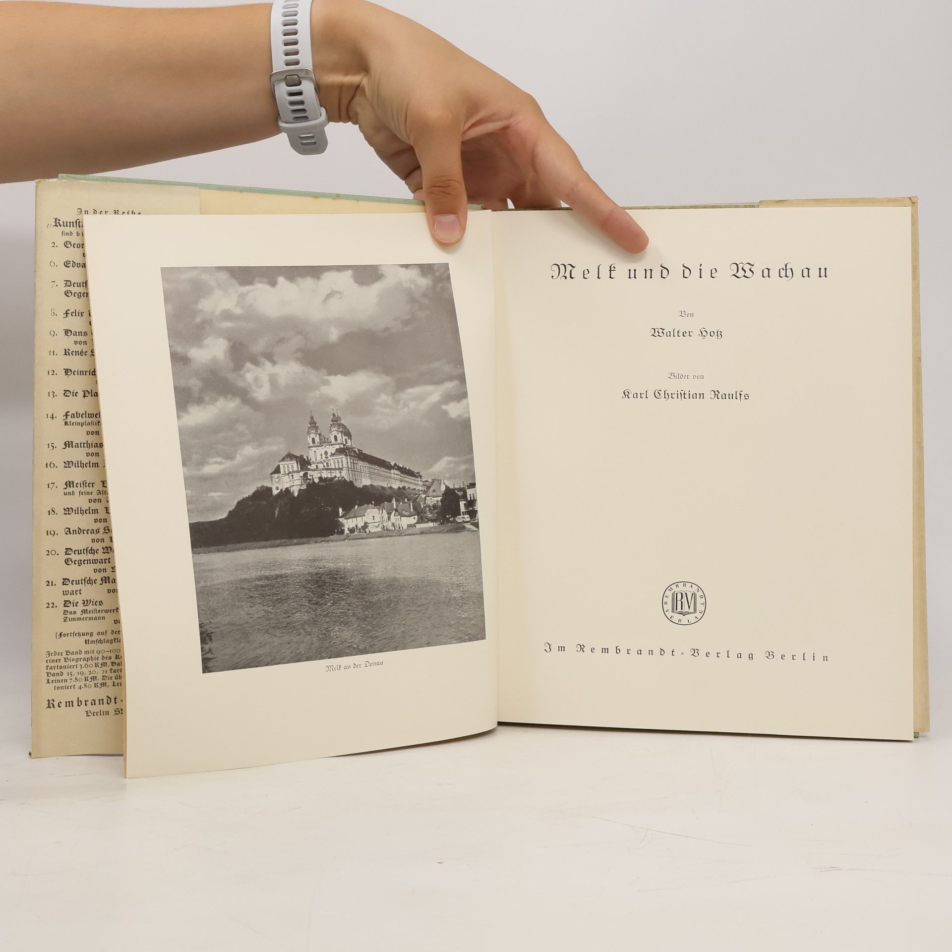 Walter Hotz Melk und die Wachau
