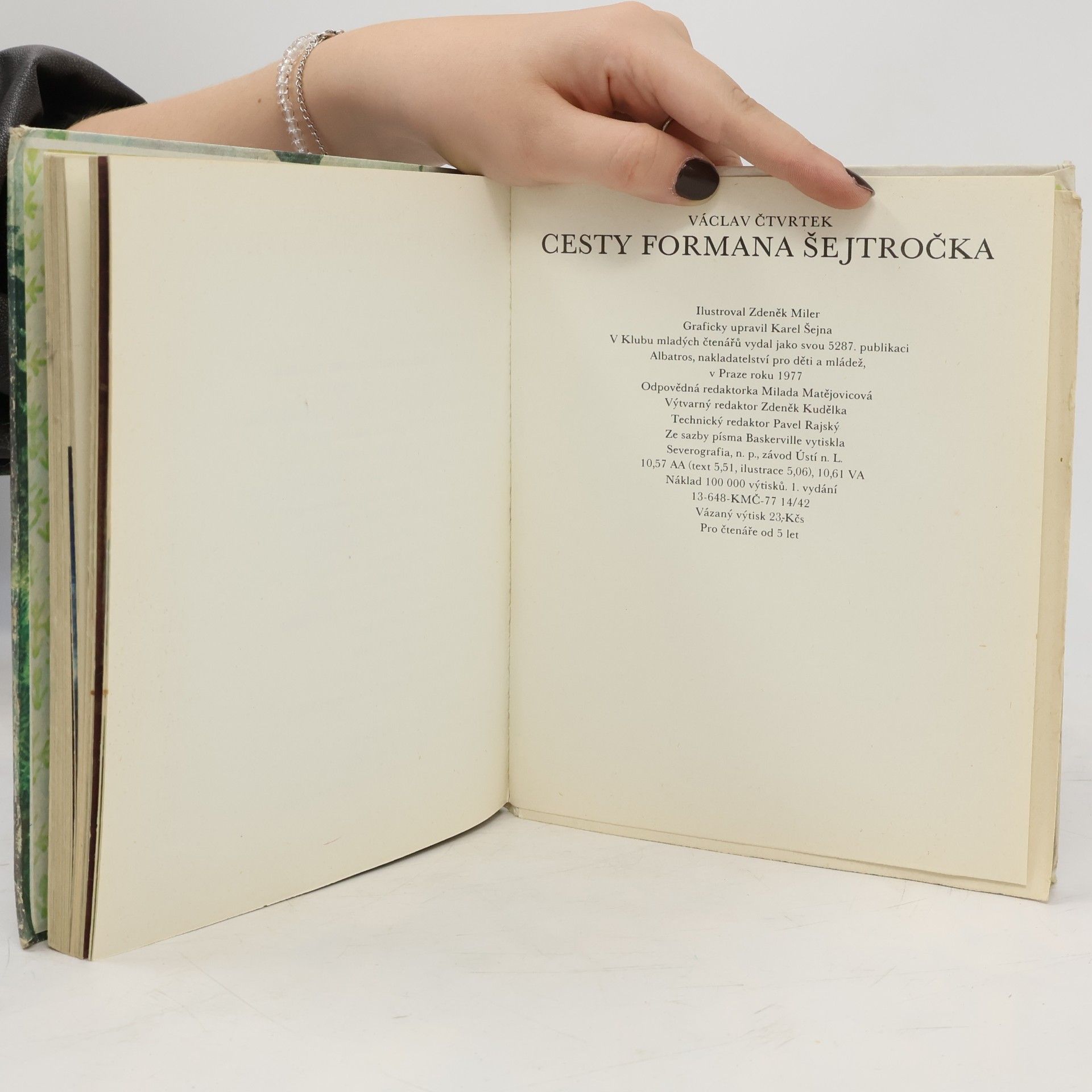 Václav Čtvrtek Cesty formana Šejtročka