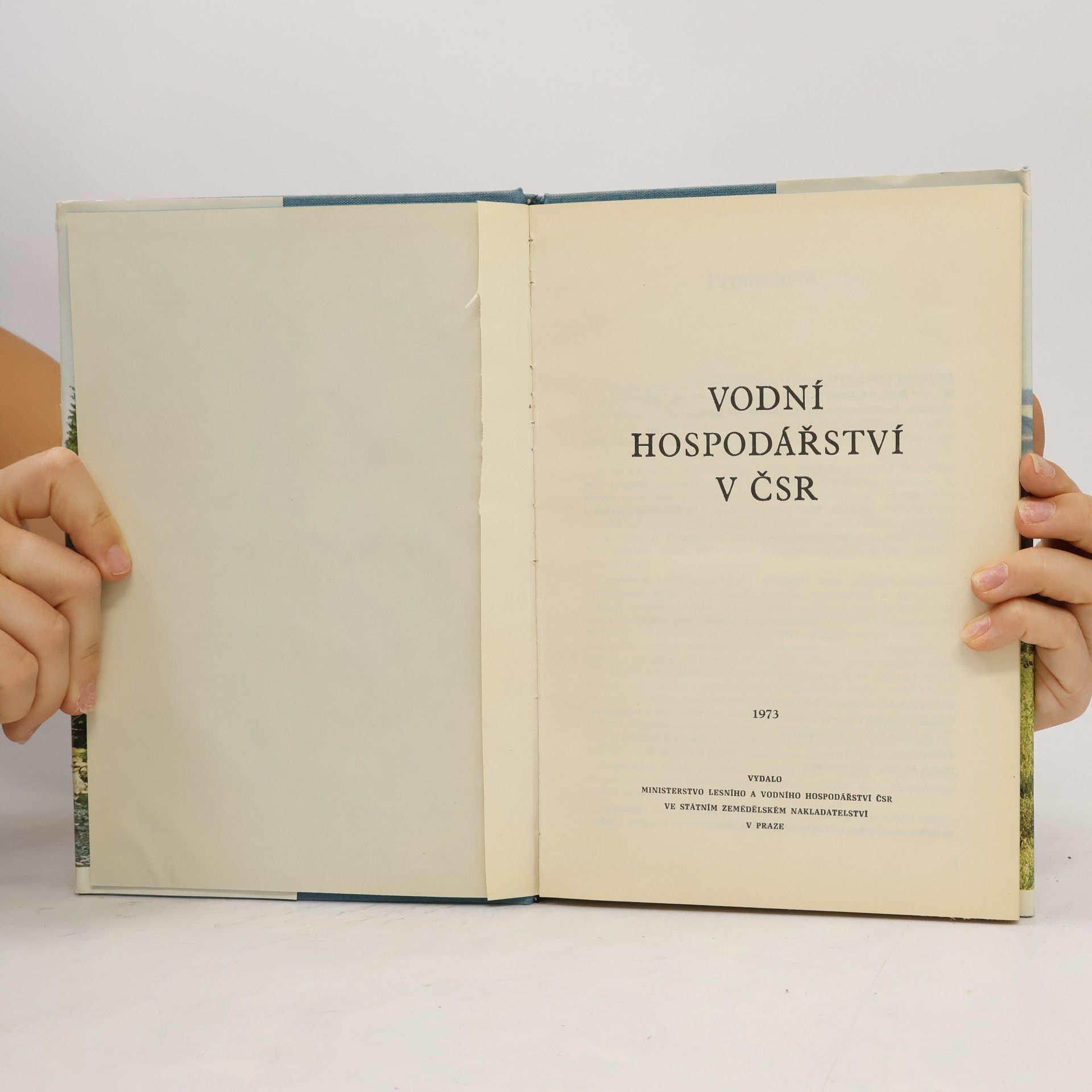 Kolektiv autorů Vodní hospodářství v ČSR