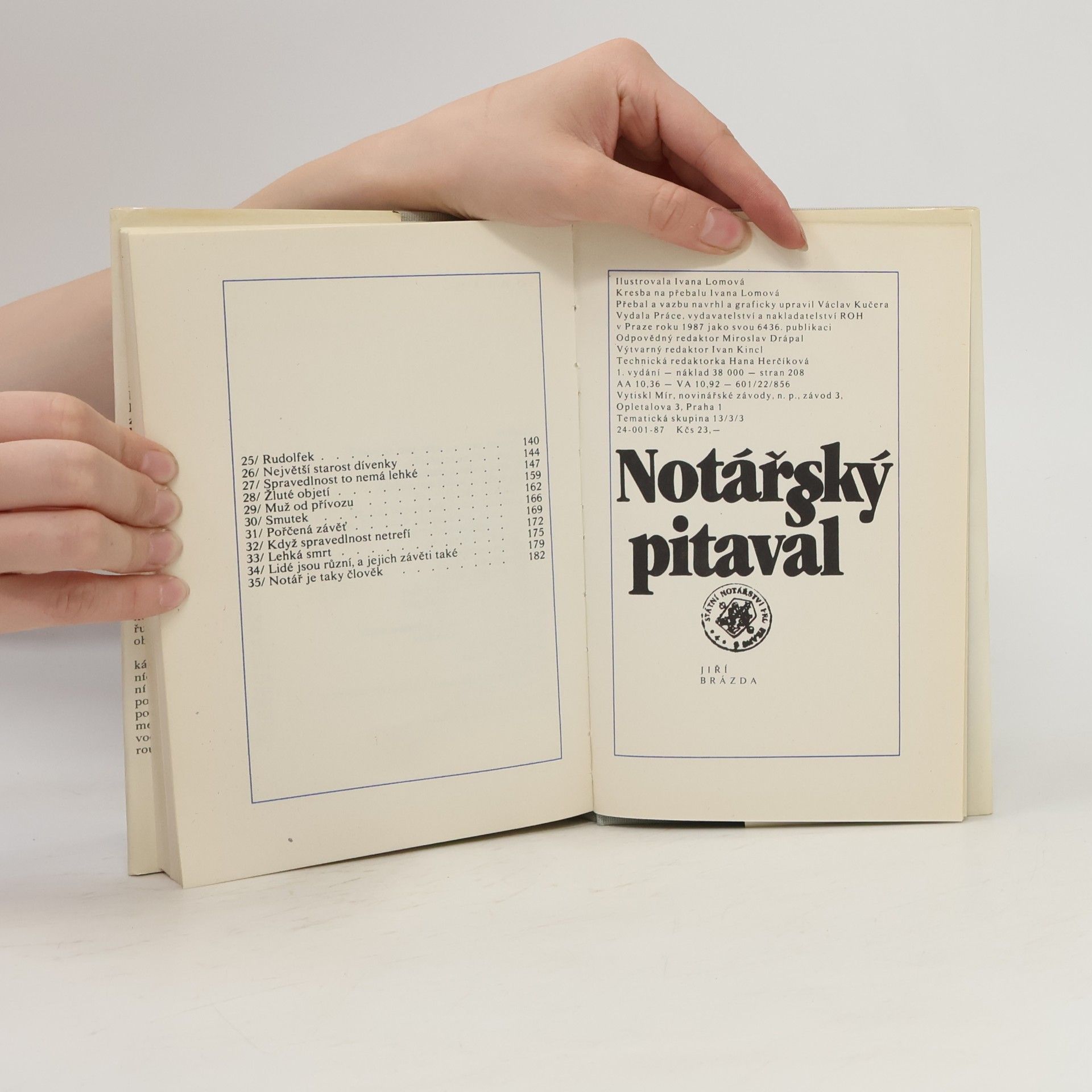 Jiří Brázda Notářský pitaval