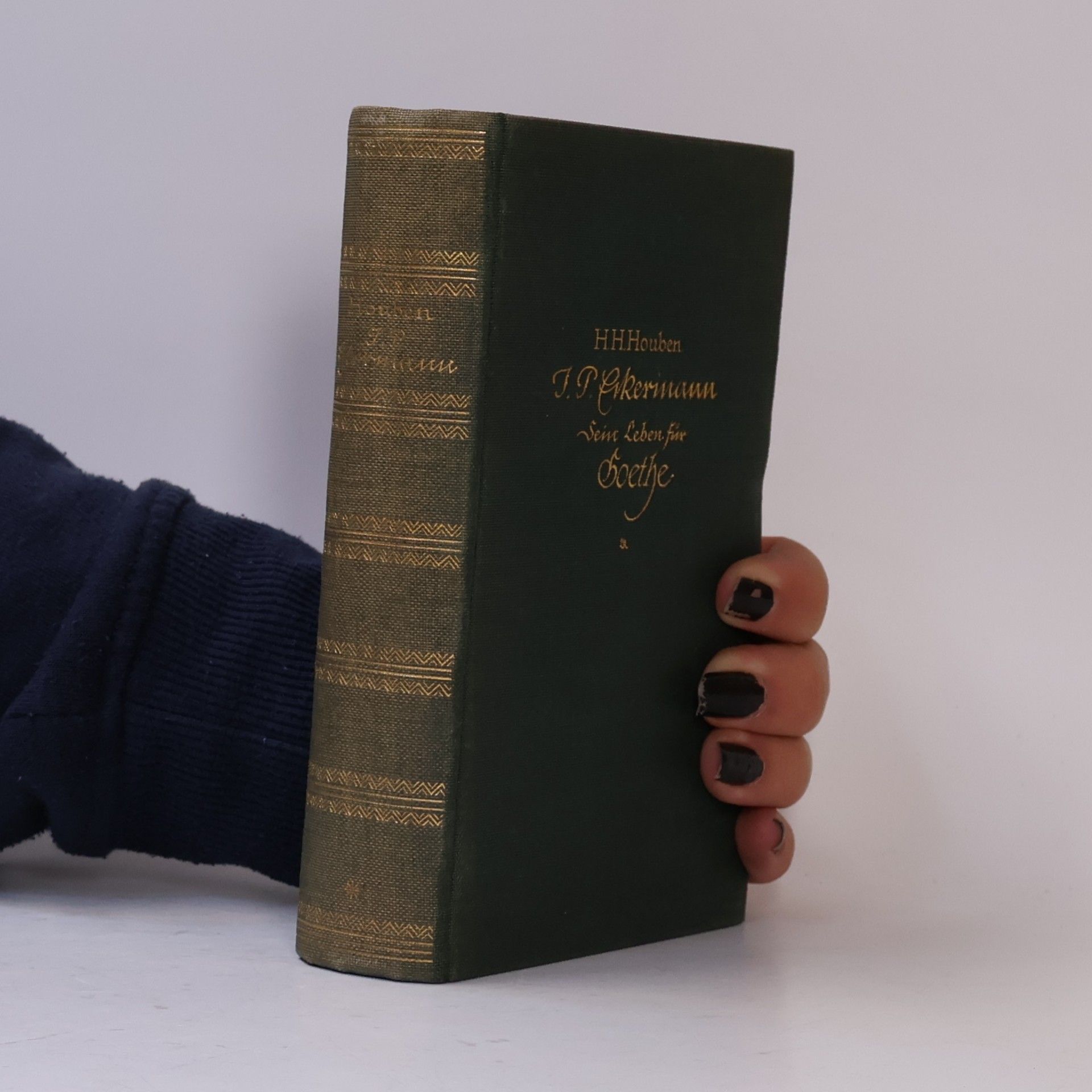 Heinrich Hubert Houben J. P. Eckermann, sein Leben für Goethe