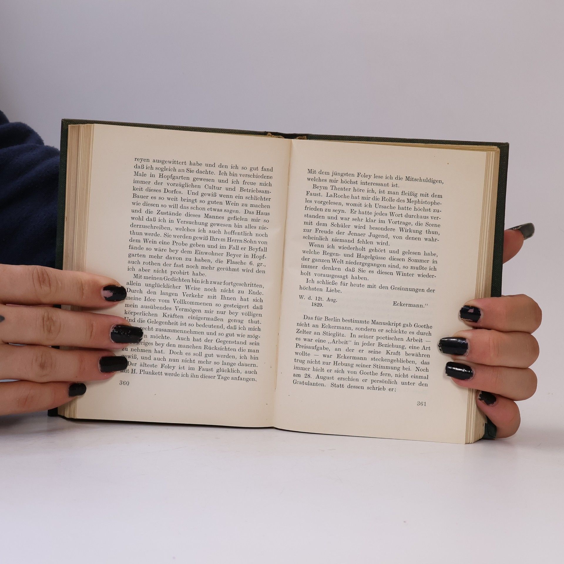 Heinrich Hubert Houben J. P. Eckermann, sein Leben für Goethe