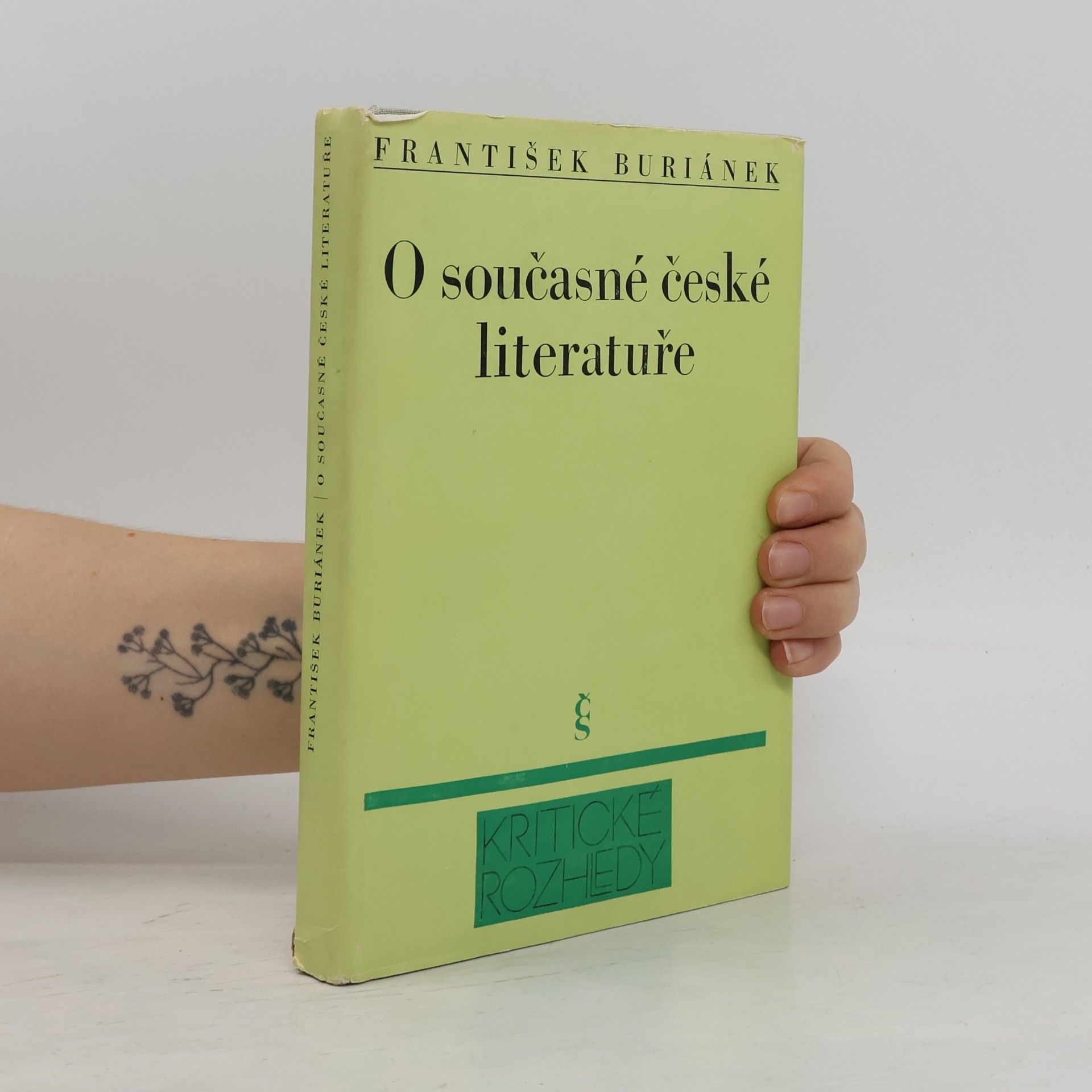 O současné české literatuře : výbor z kritických statí 1945-1980