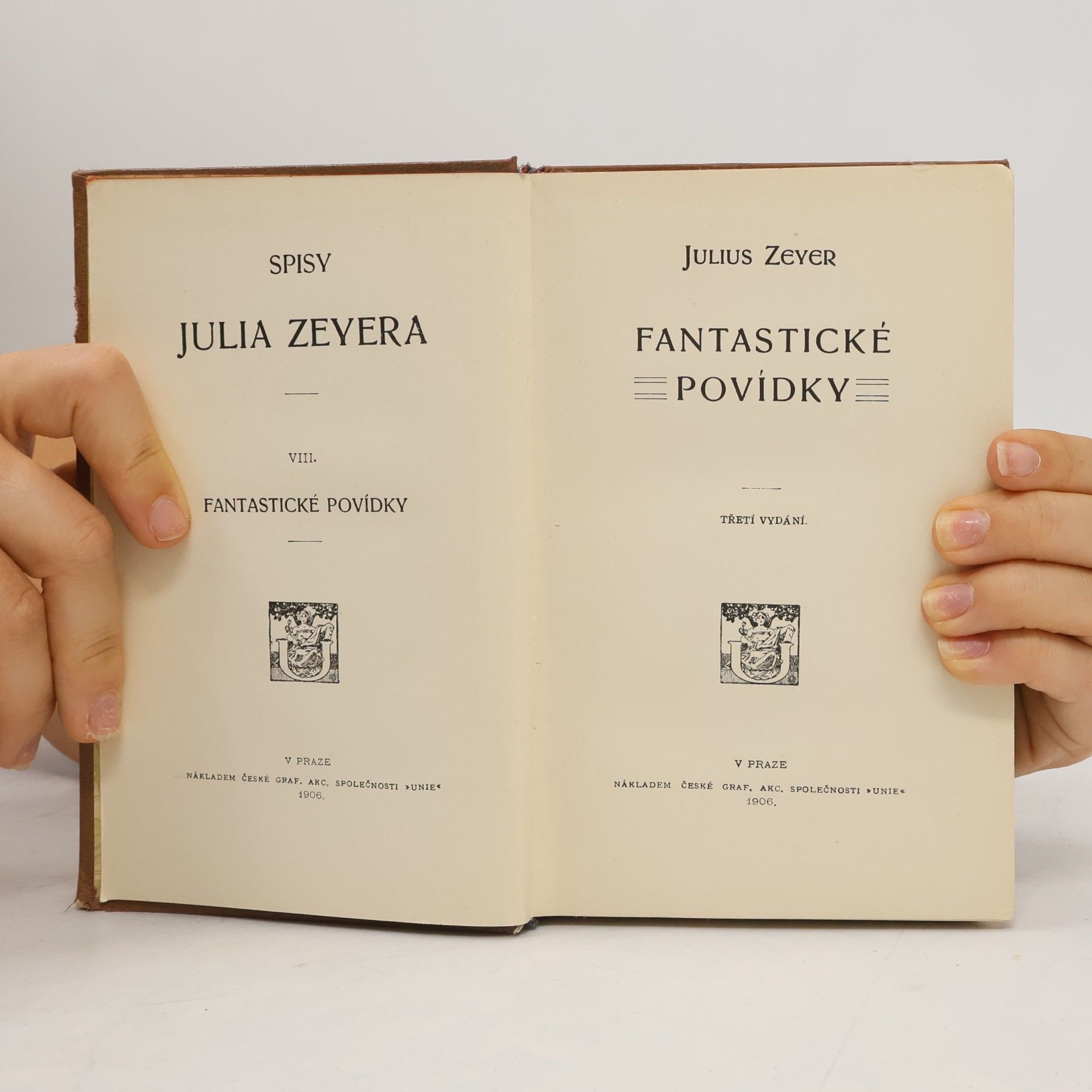 Julius Zeyer Fantastické povídky