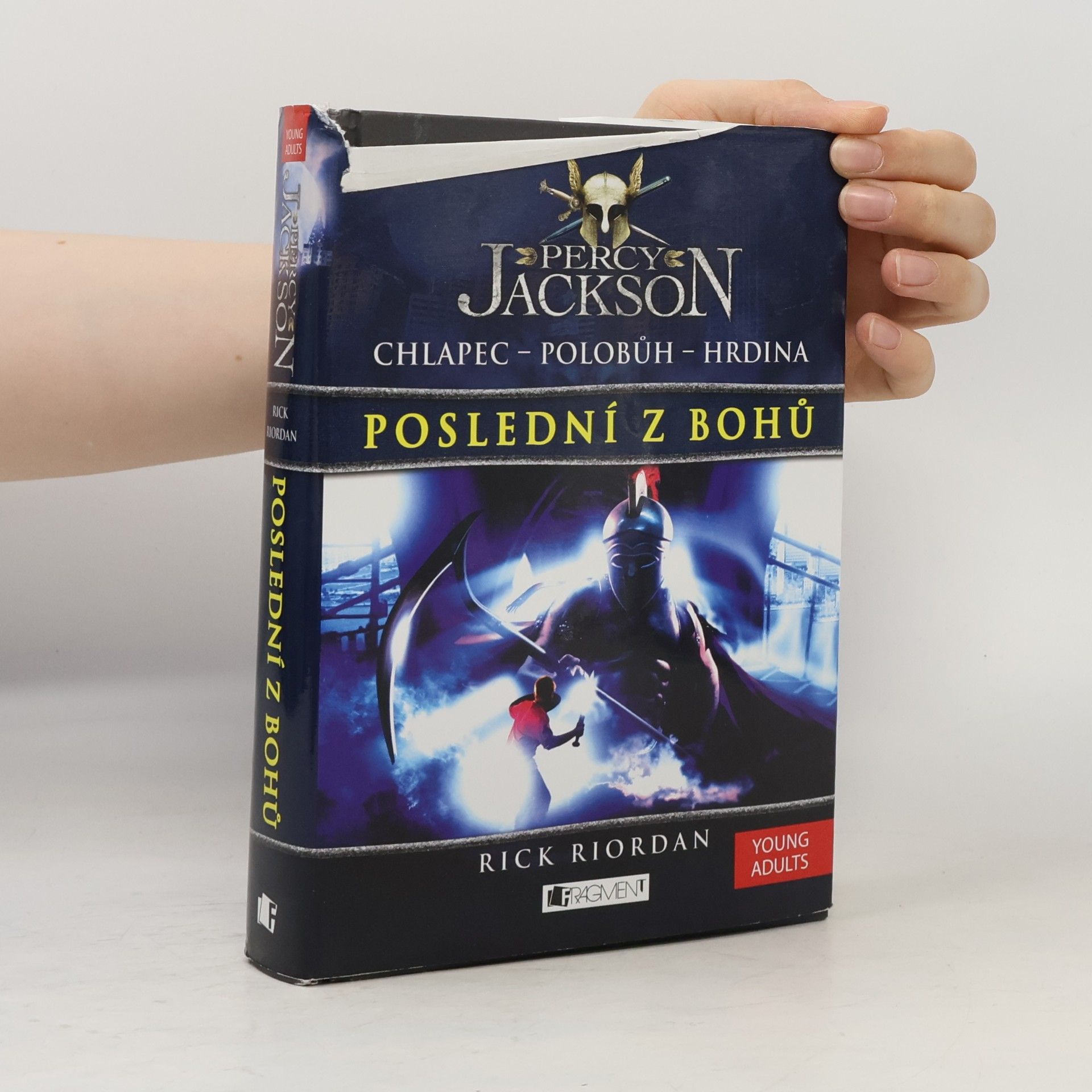 Rick Riordan Percy Jackson. Poslední z bohů