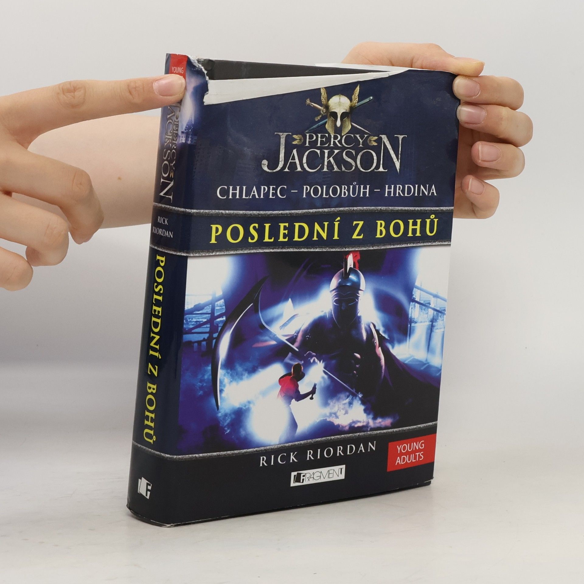 Rick Riordan Percy Jackson. Poslední z bohů