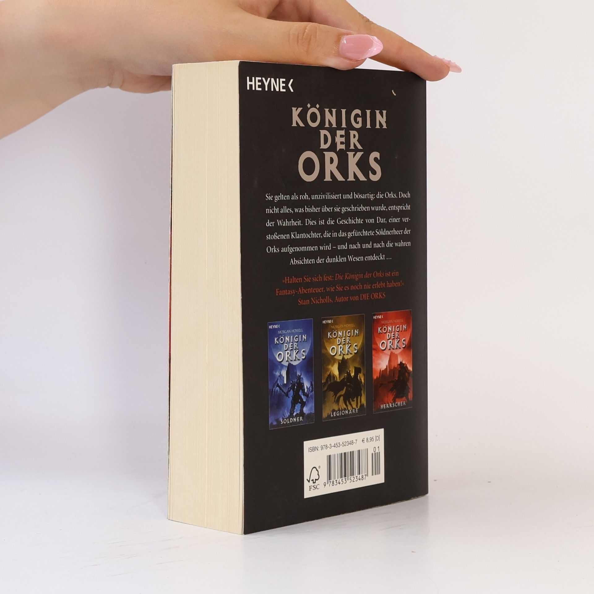 Morgan Howell Königin der Orks. Herrscher.