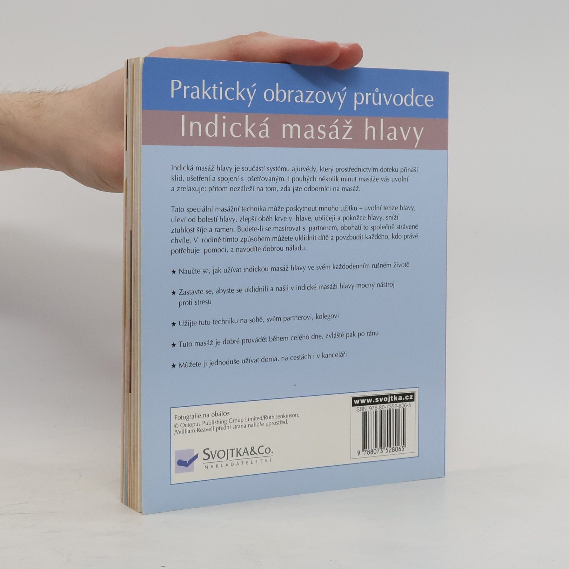 Eilean Bentley Indická masáž hlavy: Praktický obrazový průvodce