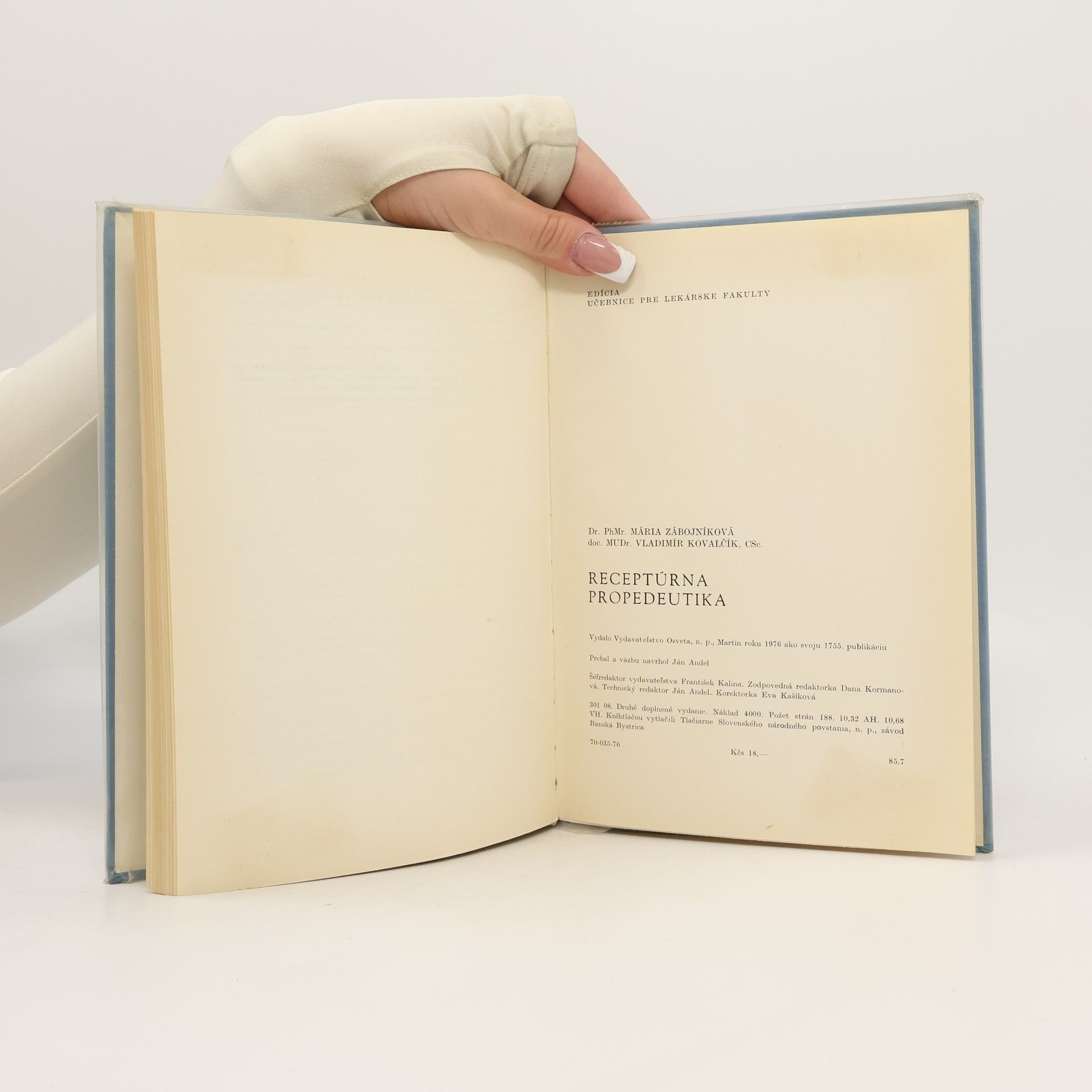 Autores varios Receptúrna propedeutika