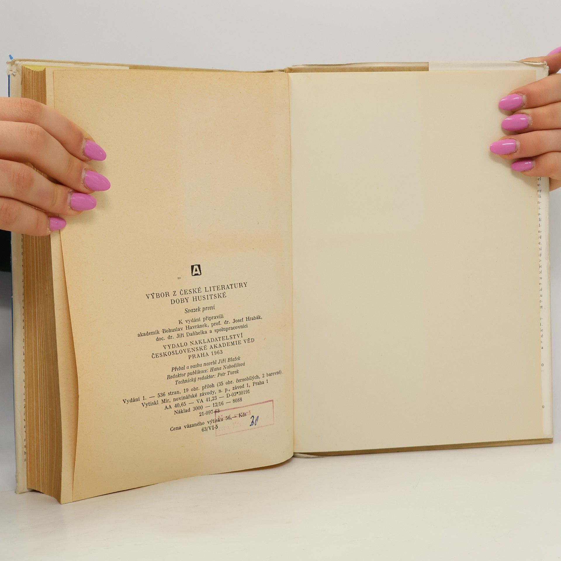 Kolektiv autorů Výbor z české literatury doby husitské I.