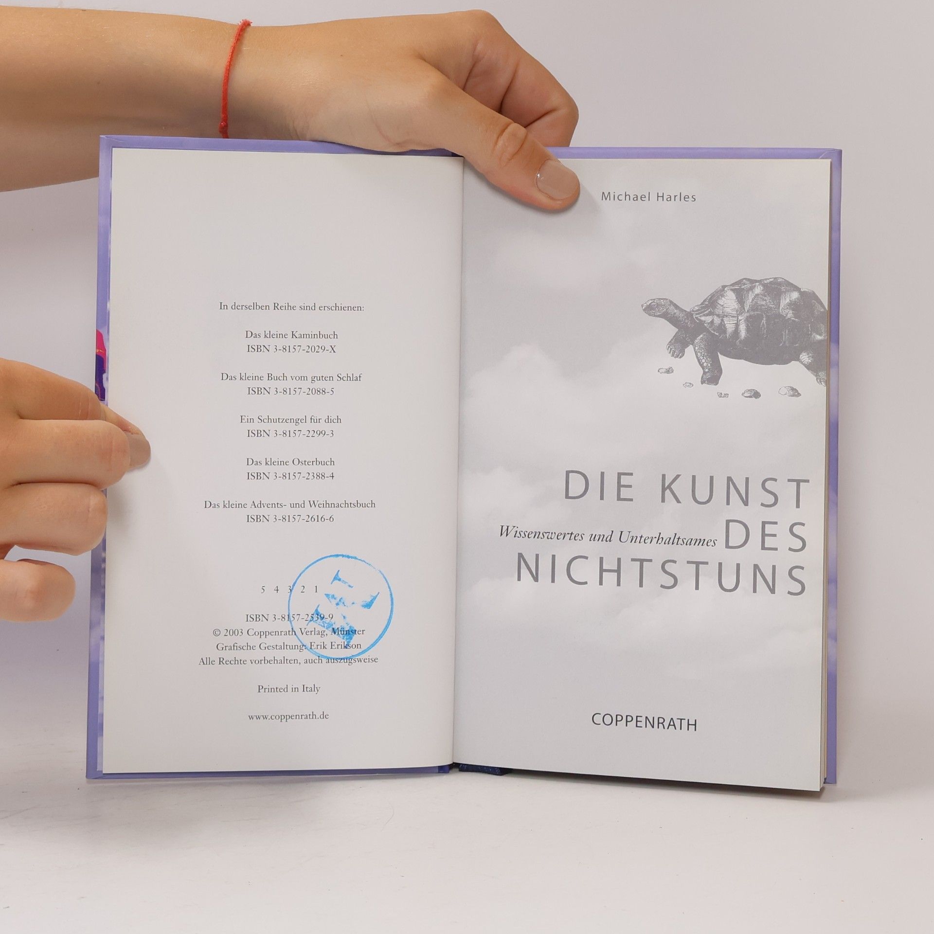 Michael Harles Die Kunst des Nichtstuns