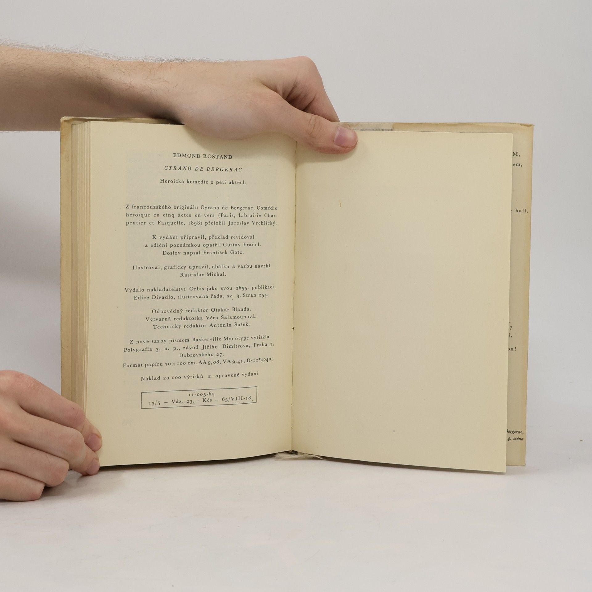 Edmond Rostand Cyrano de Bergerac