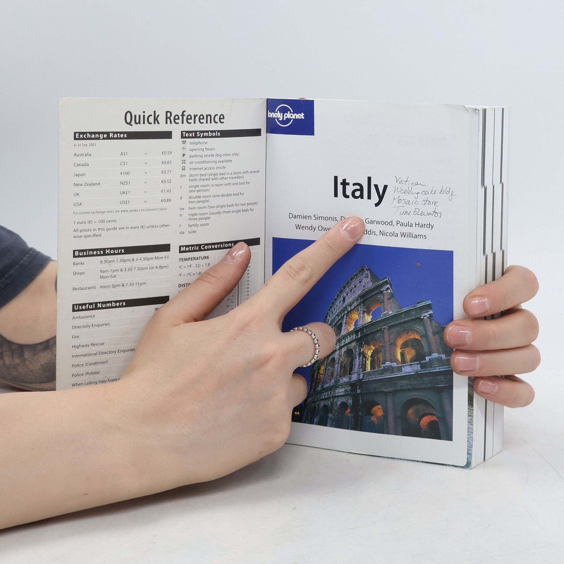 Damien Simonis Italy