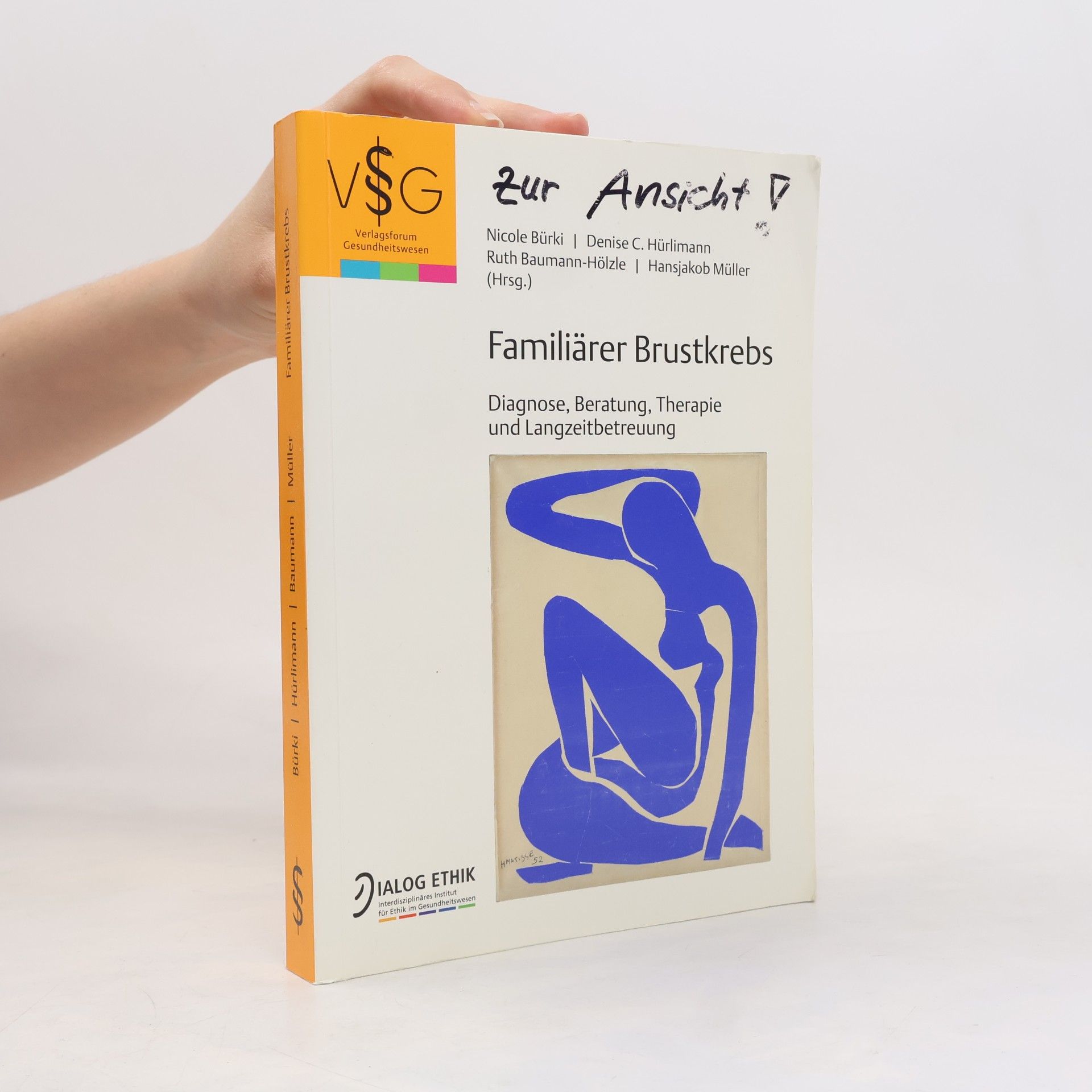 Nicole Bürki Familiärer Brustkrebs