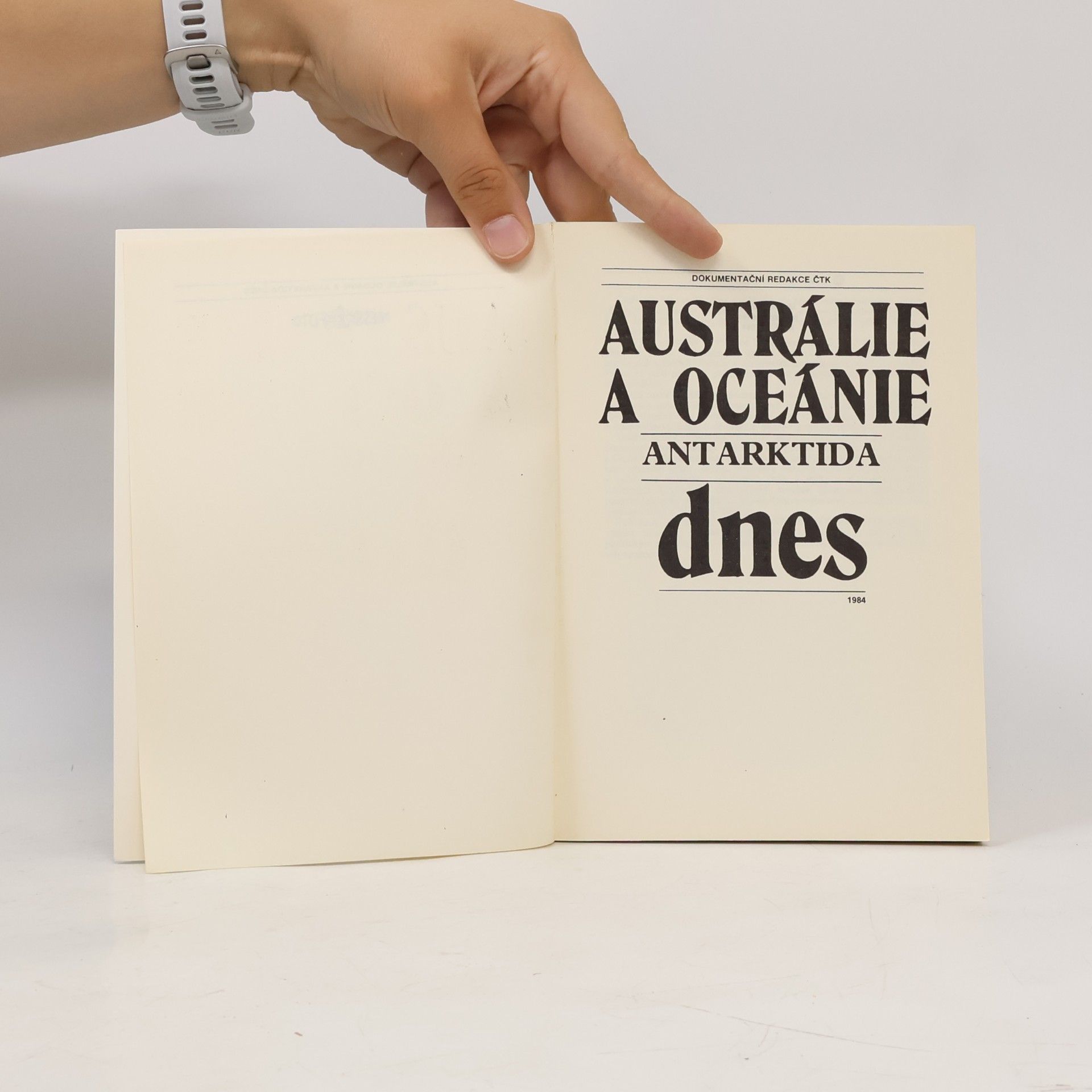 Jaroslav Hána Austrálie a Oceánie, Antarktida dnes