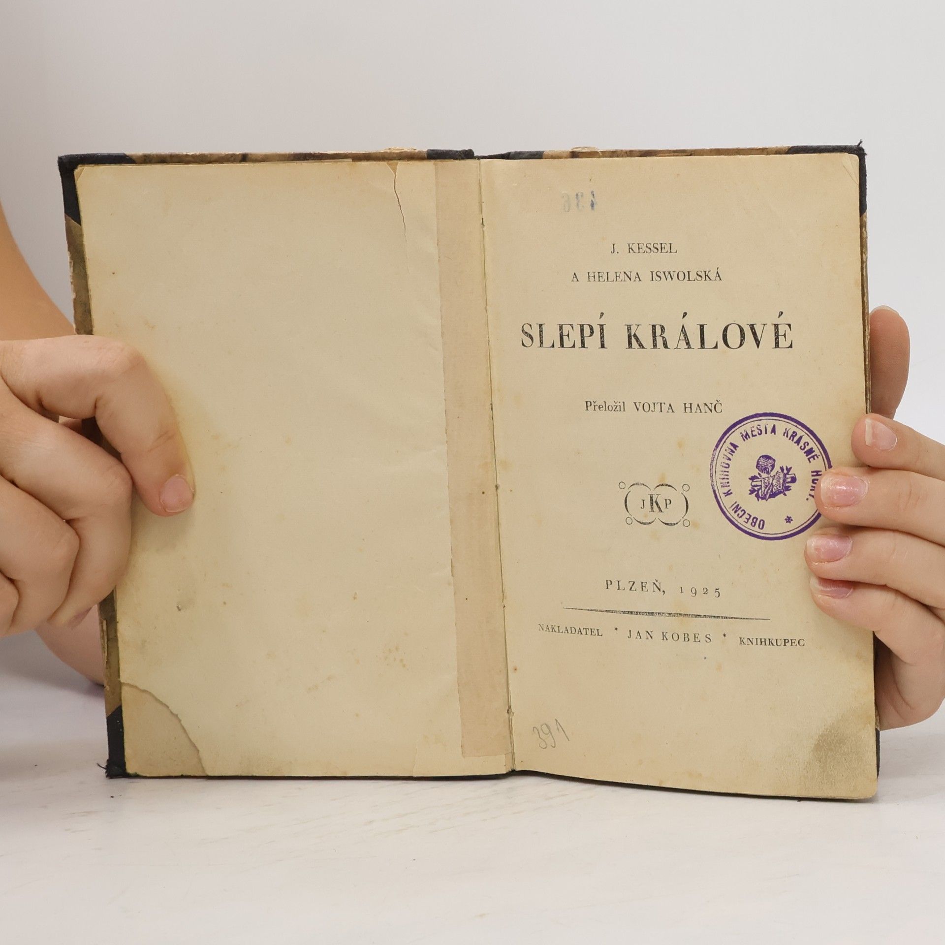 Joseph Kessel Slepí králové
