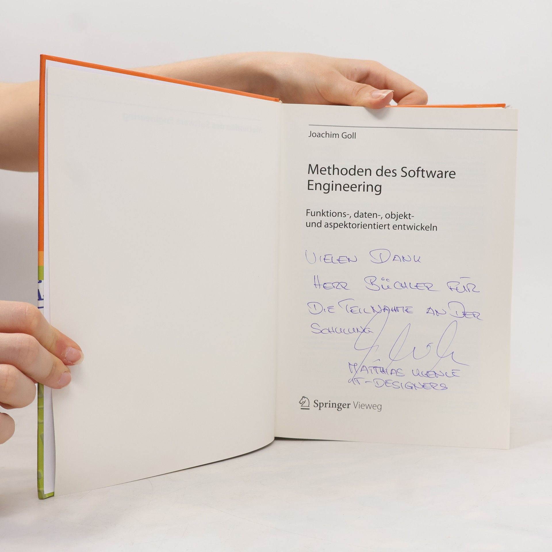 Joachim Goll Methoden des Software Engineering