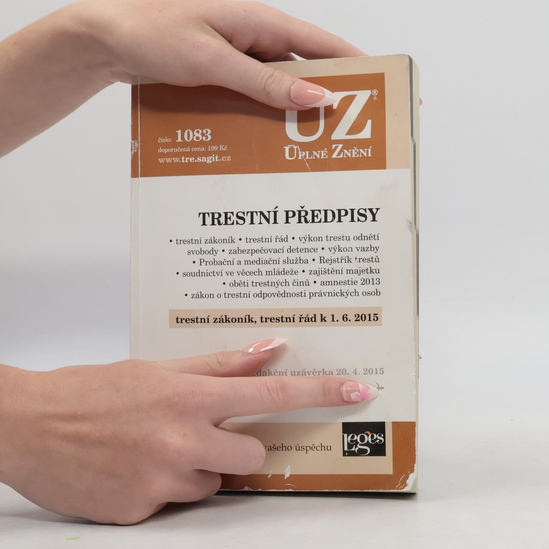 Kolektiv autorů Trestní předpisy [ÚZ 2015 č. 1083]