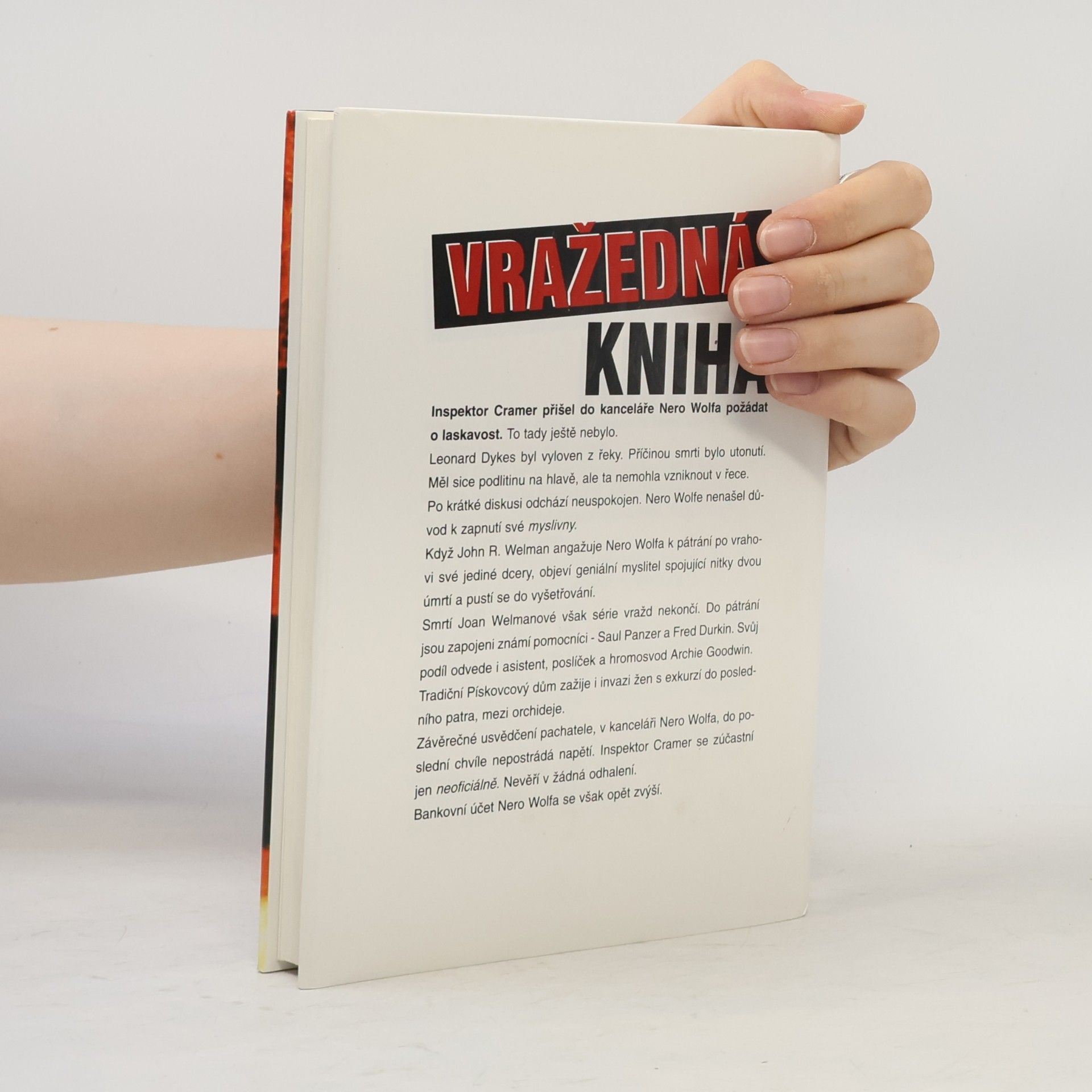 Rex Stout Vražedná kniha