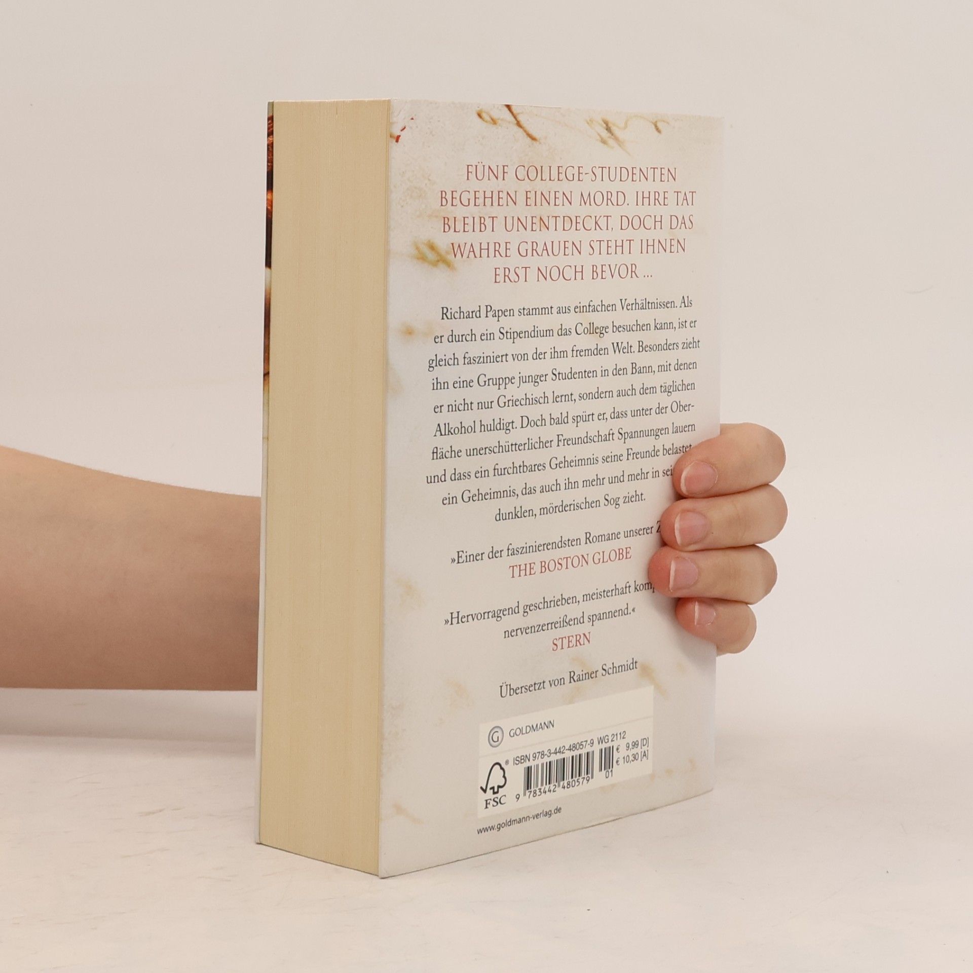 Donna Tartt Die geheime Geschichte