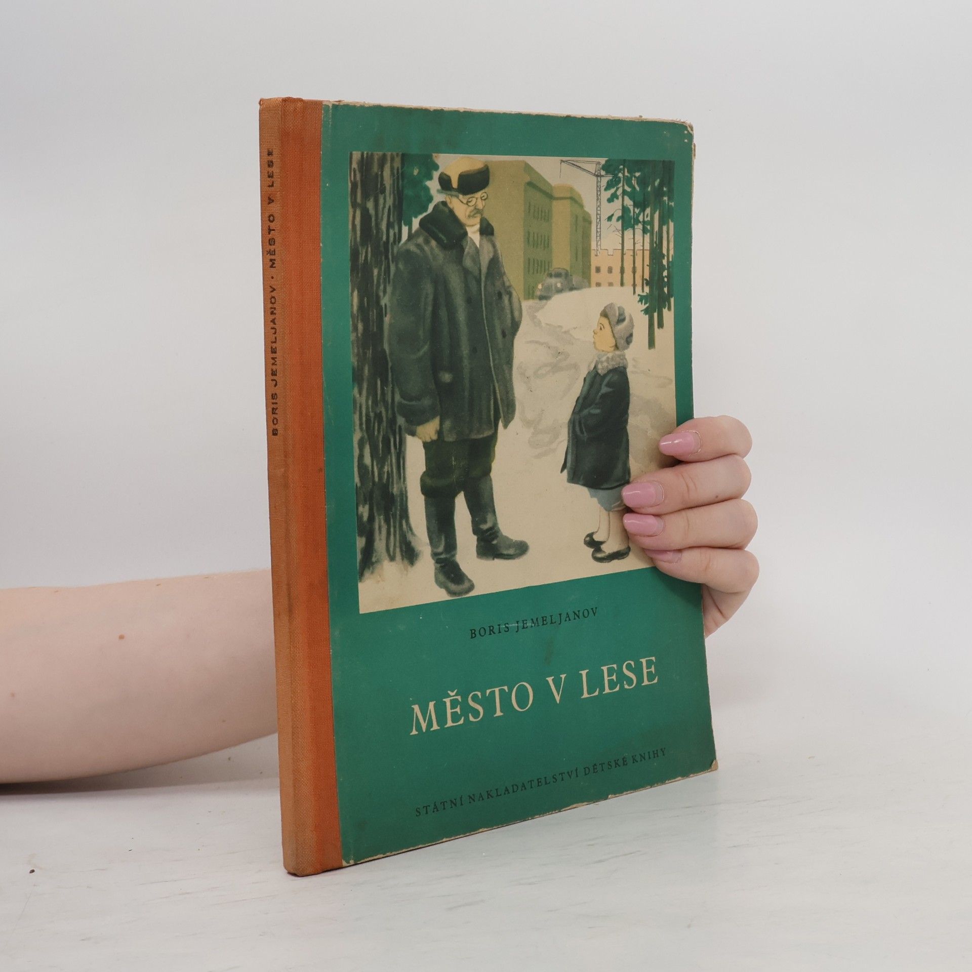 Boris Jemeljanov Město v lese 1951