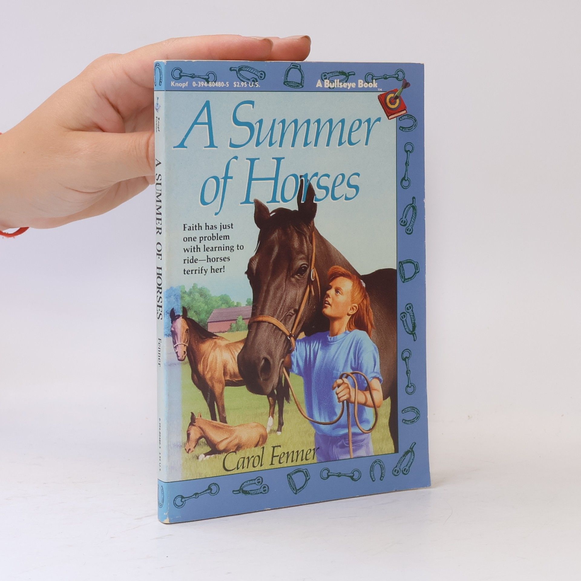 Carol Fenner Bullseye Books: A Summer of Horses