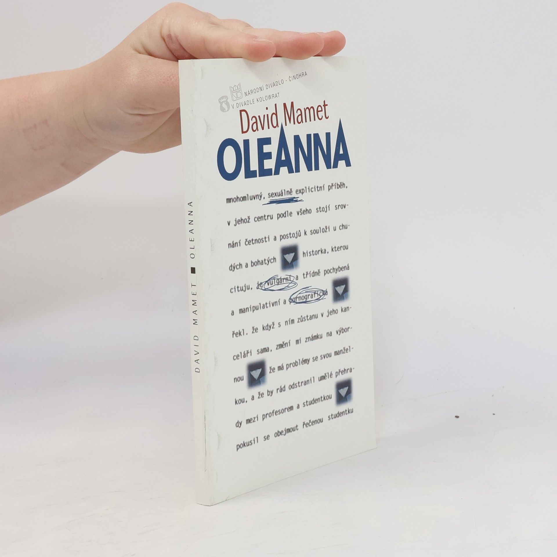 David Mamet Oleanna