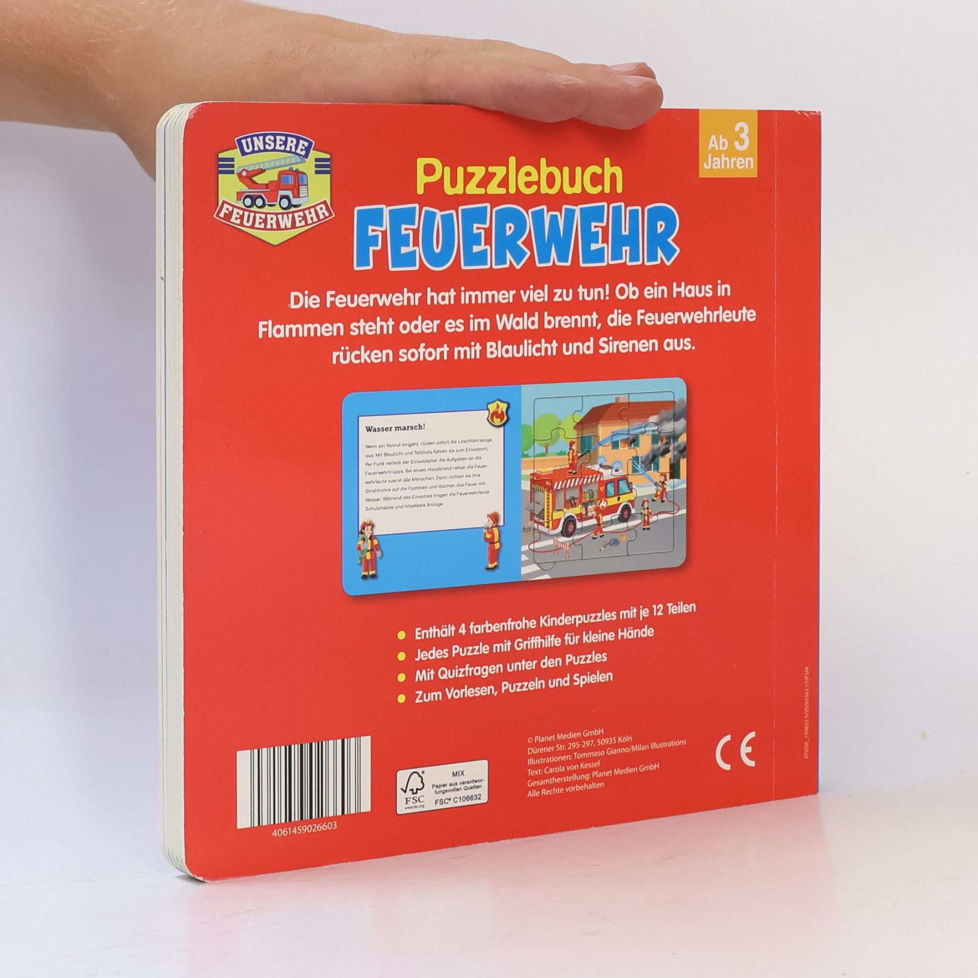 Autorenkollektiv Puzzlebuch Feuerwehr