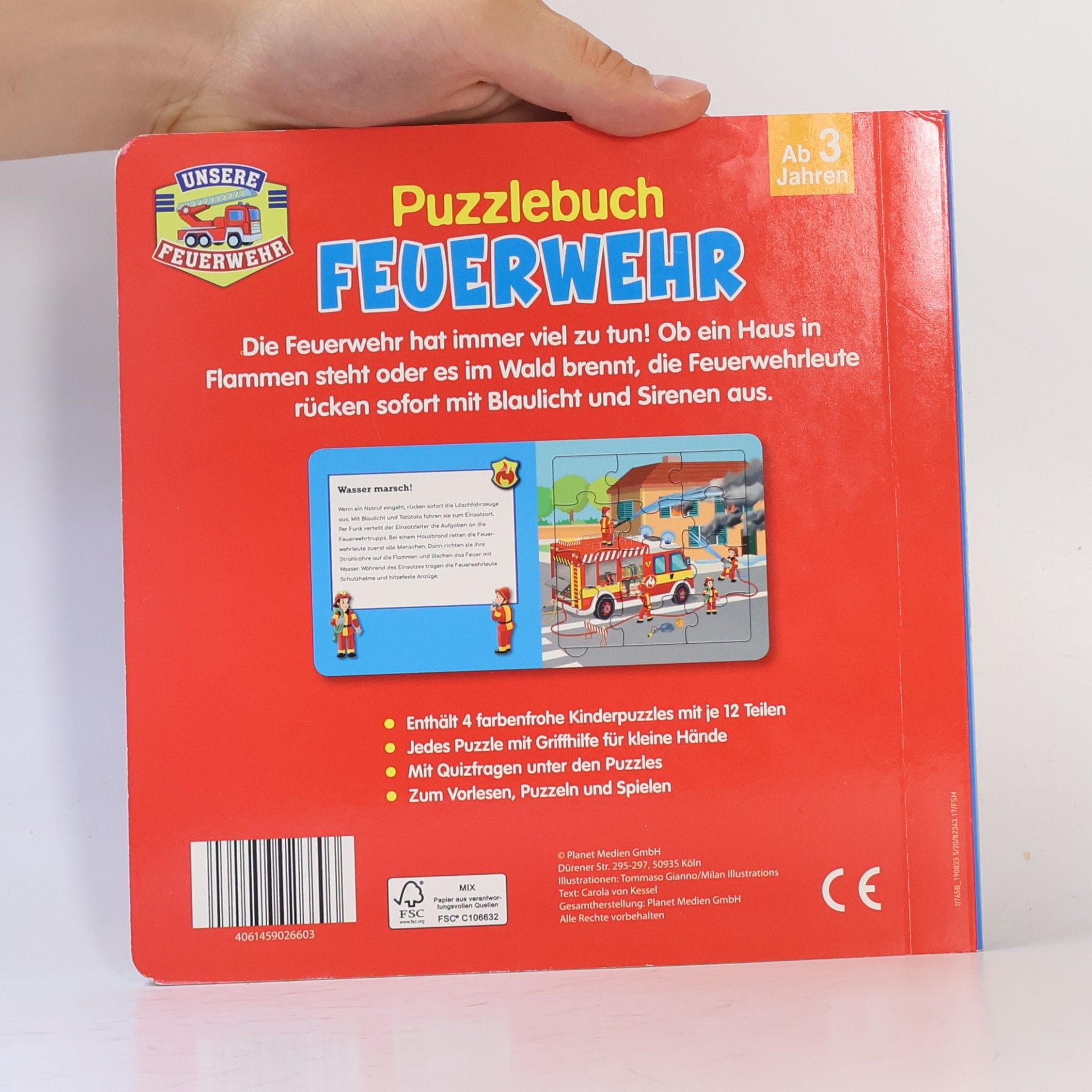 Autorenkollektiv Puzzlebuch Feuerwehr