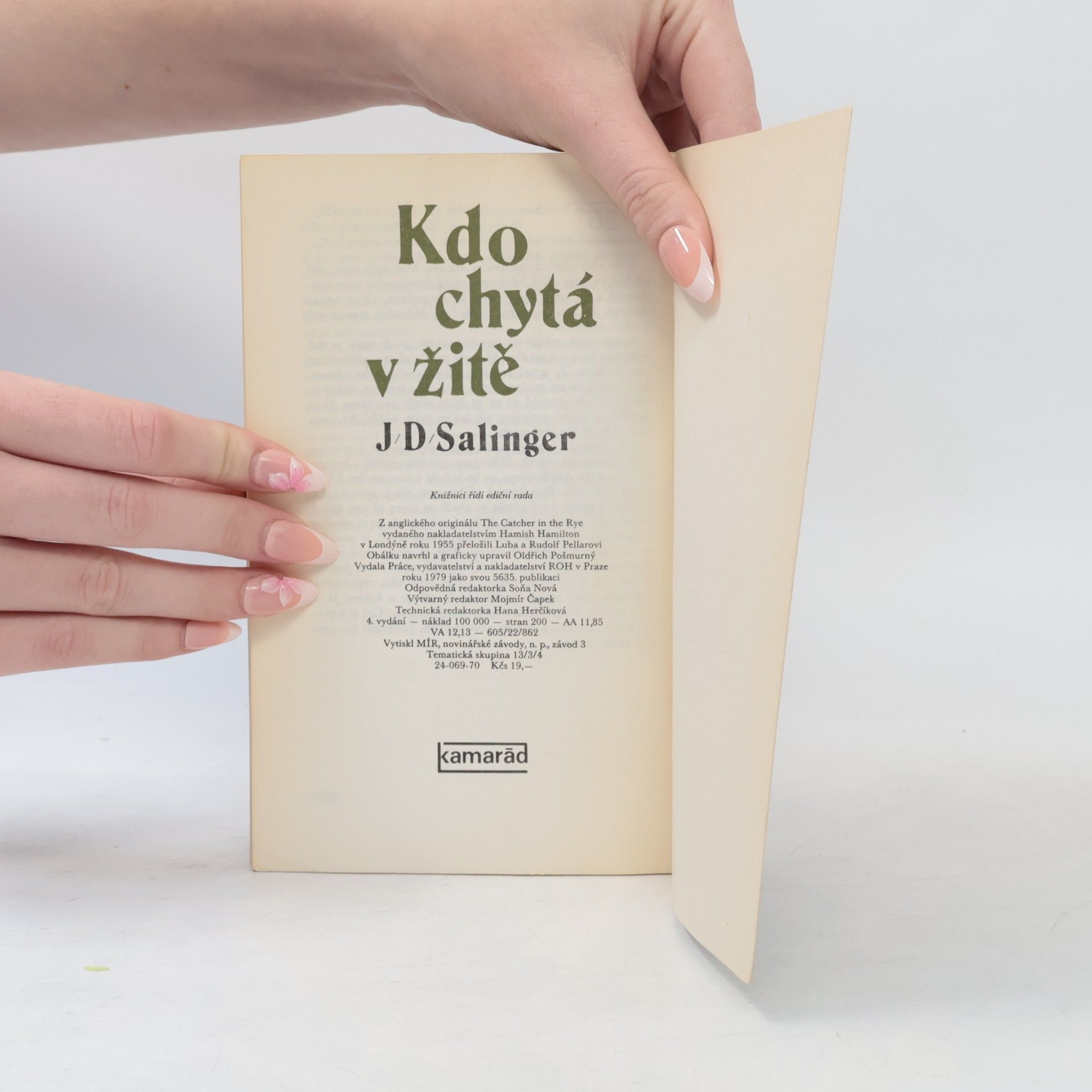 J. D. Salinger Kdo chytá v žitě