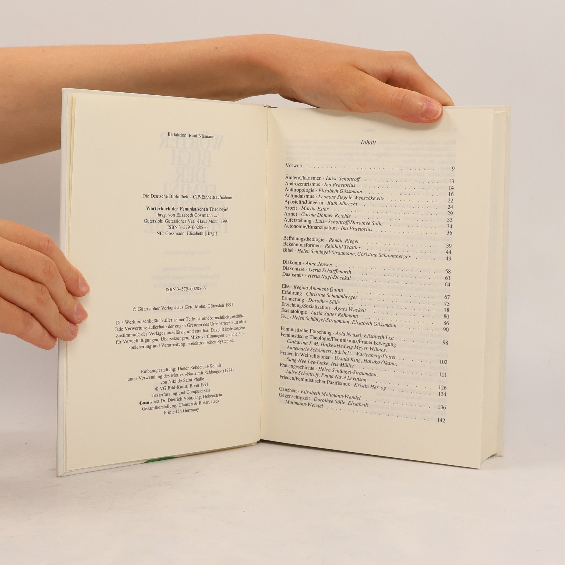 Elisabeth Gössmann Wörterbuch der feministischen Theologie