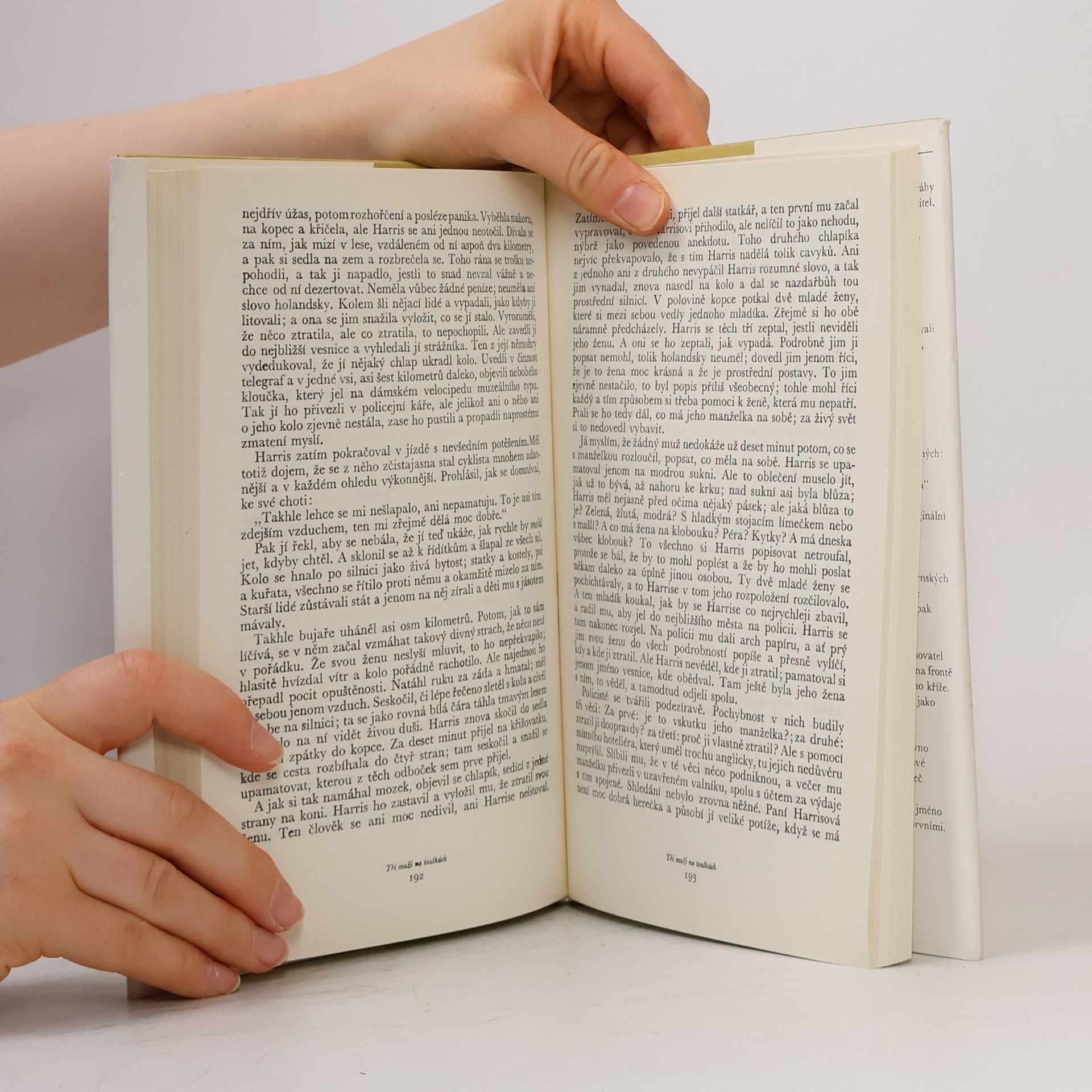 Jerome K. Jerome Tři muži ve člunu a na toulkách