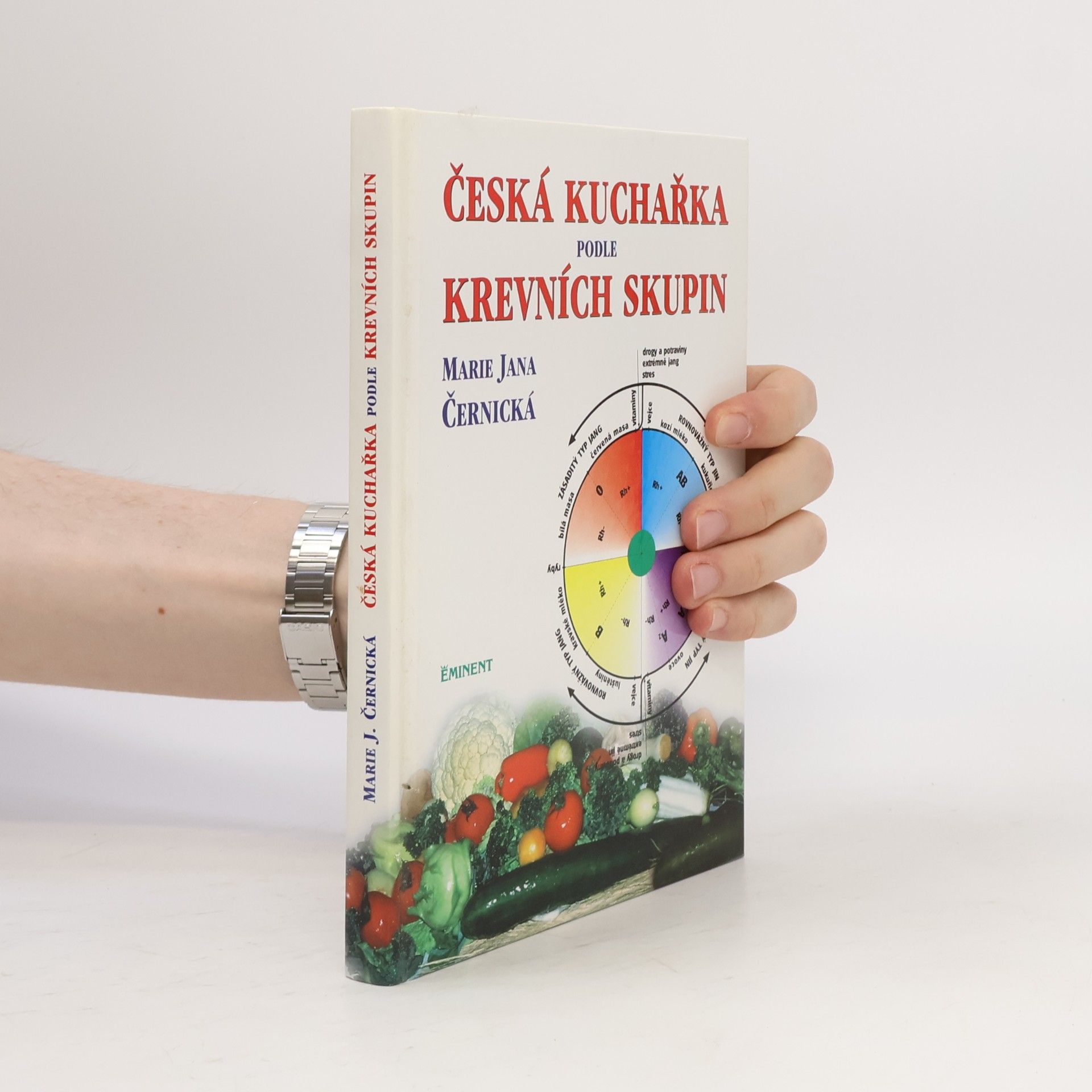 Marie Jana Černická Česká kuchařka podle krevních skupin