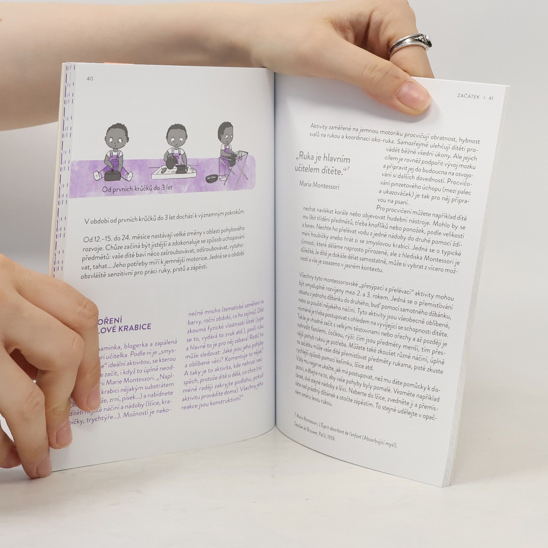 Nathalie Petit Montessori doma. Od myšlenek k činům. 0-3 roky