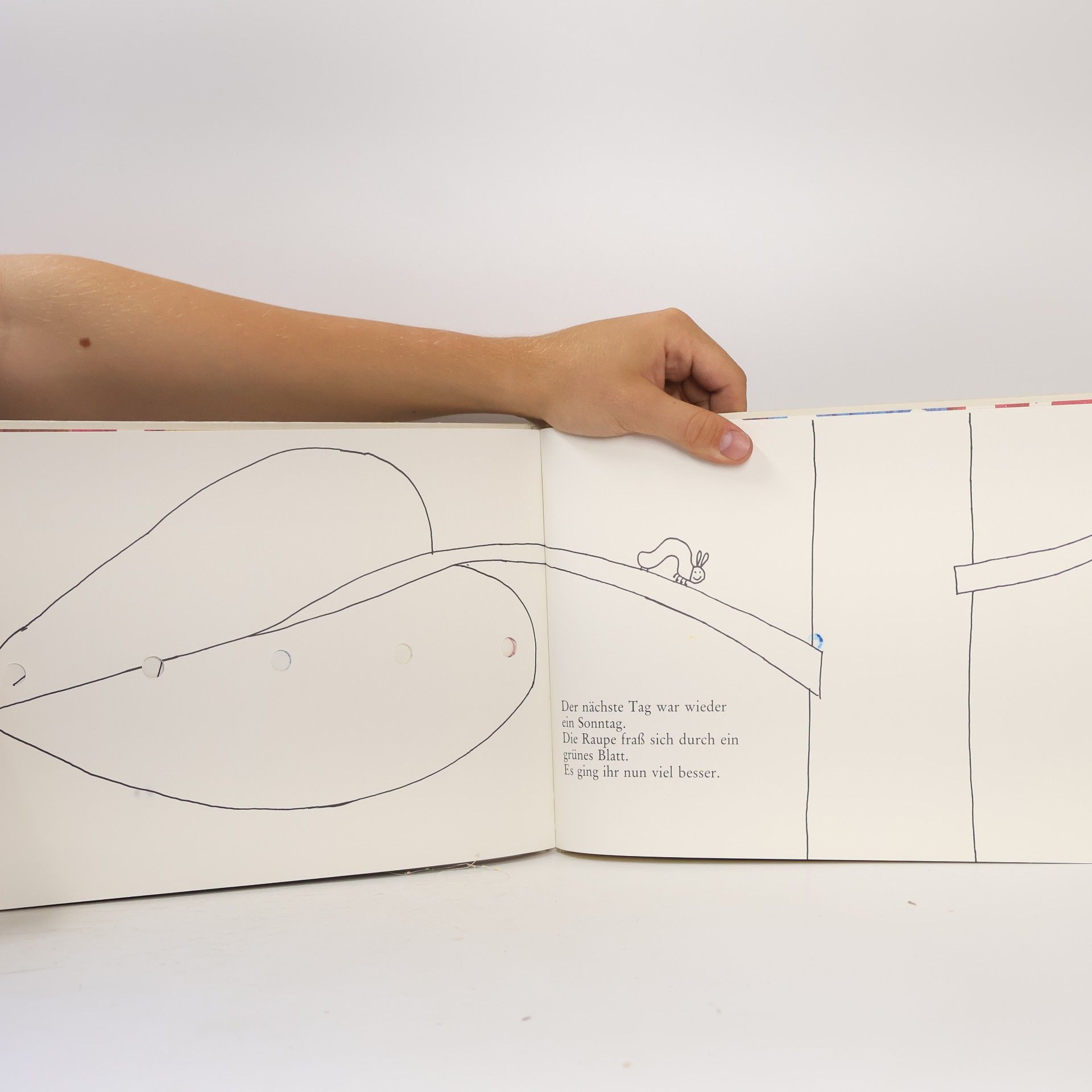 Eric Carle Meine kleine Raupe Nimmersatt. Malbuchausgabe
