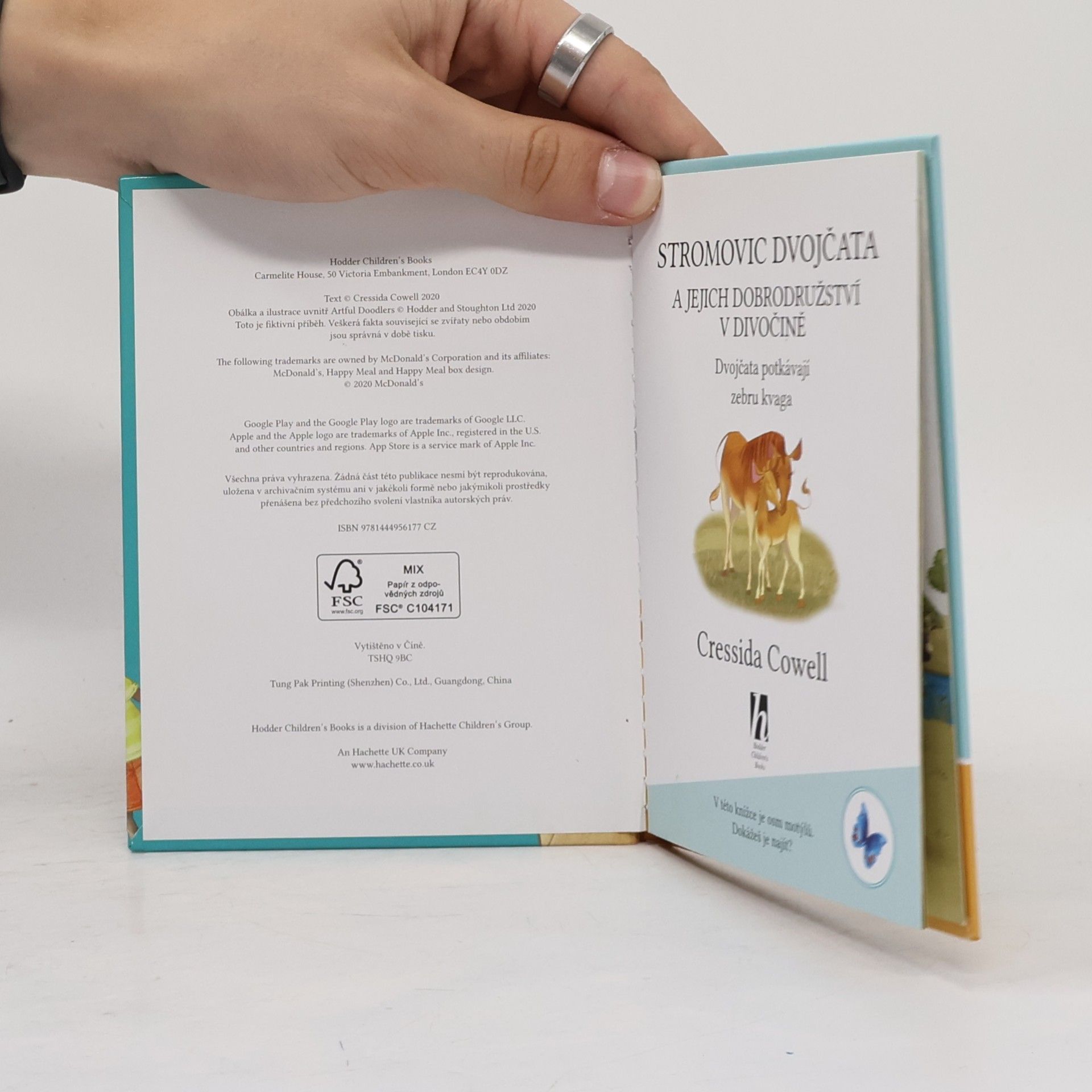 Cressida Cowell Dobrodružstvá dvojičiek Stromčekových v divočině 2. Dvojičky stretávajú kvagu